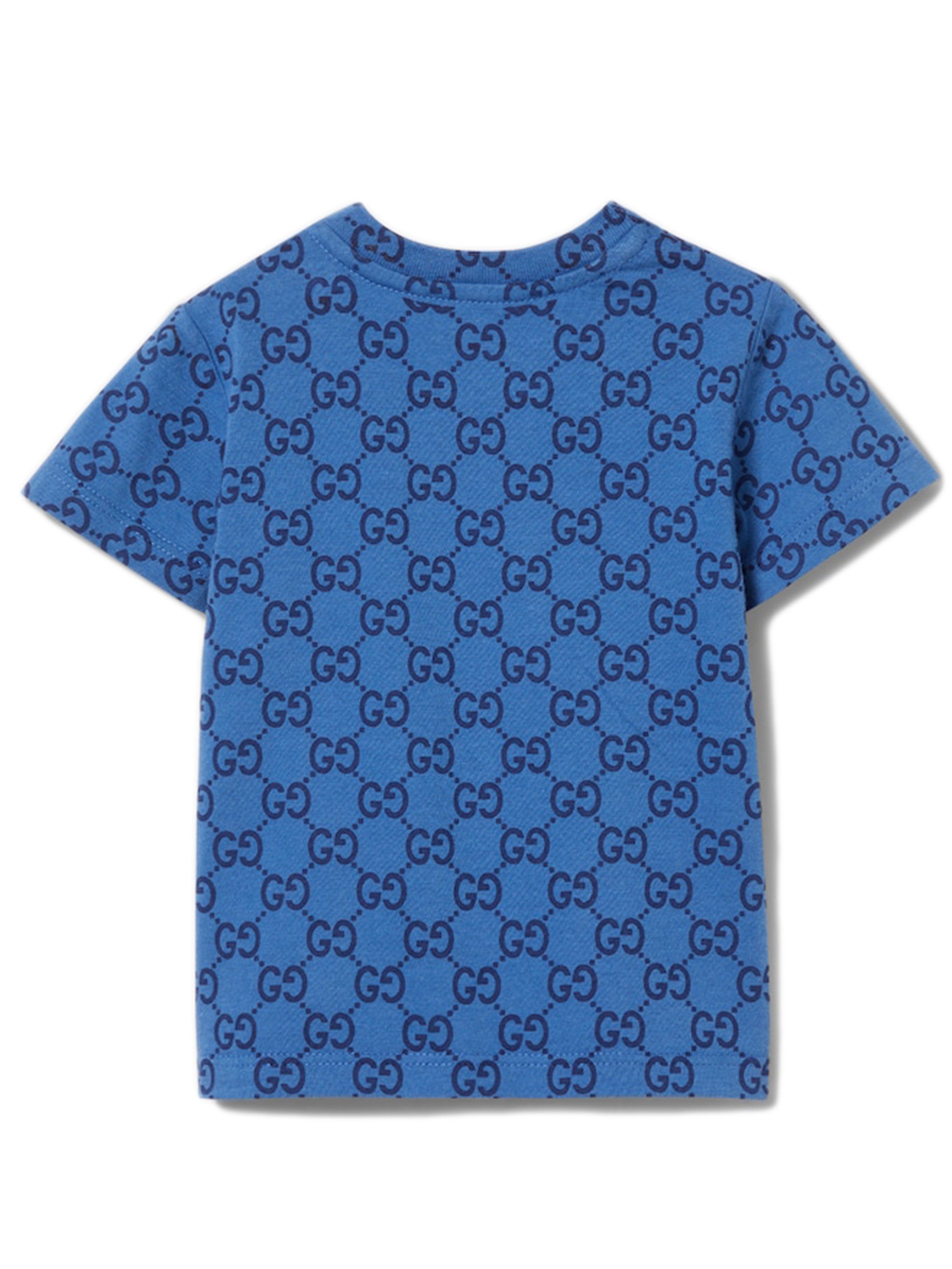 GUCCI KIDS Mini Allover Print Crewneck T-Shirt for Girls