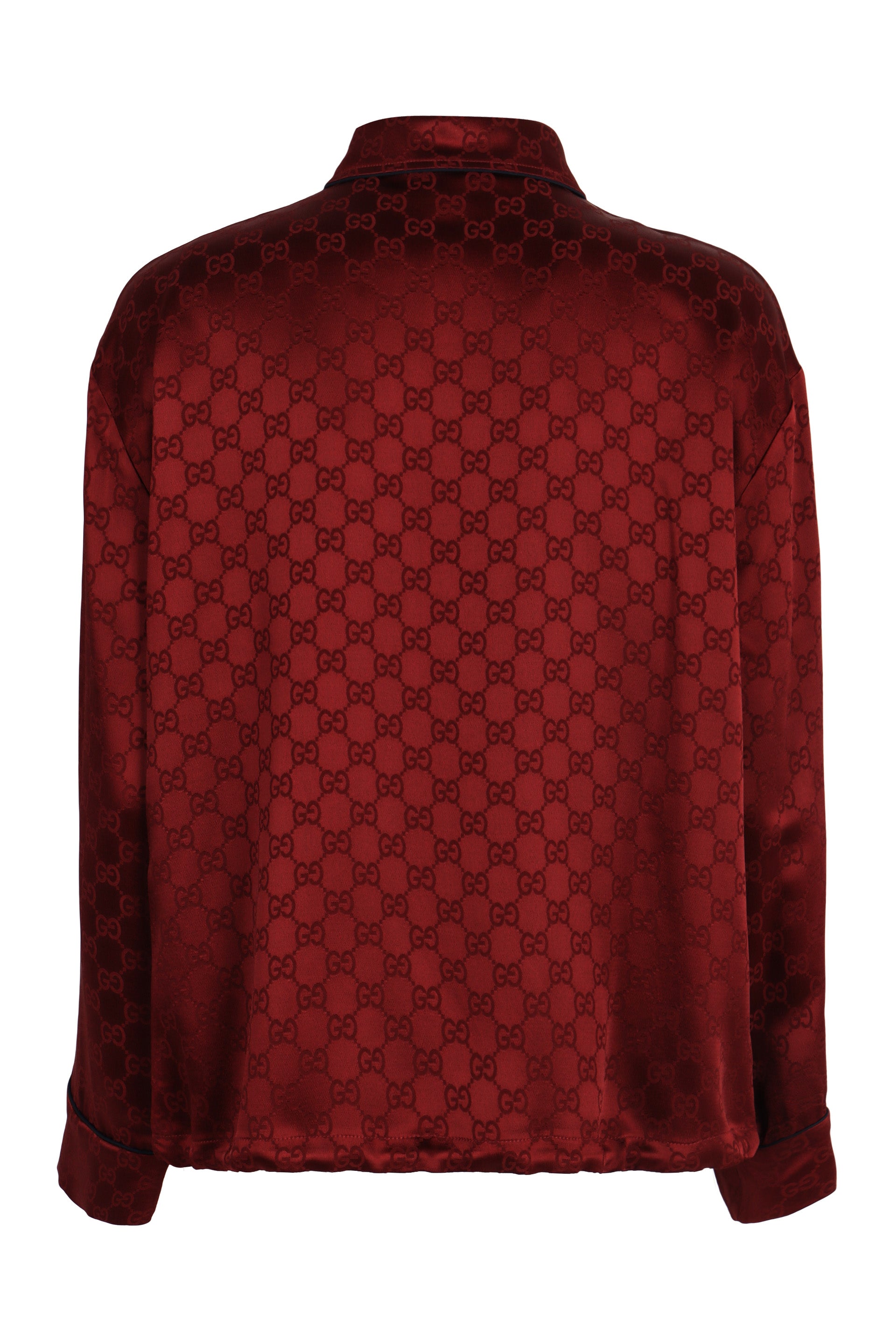 GUCCI Silk Shirt with Adjustable Cuffs and Waist - Women