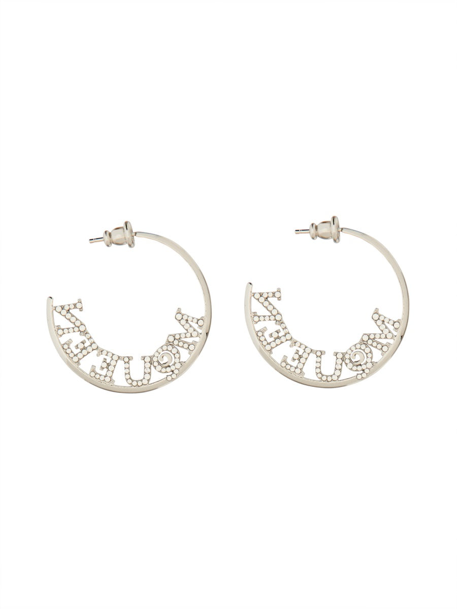 ALEXANDER MCQUEEN Sophisticated Brass Earrings for Women