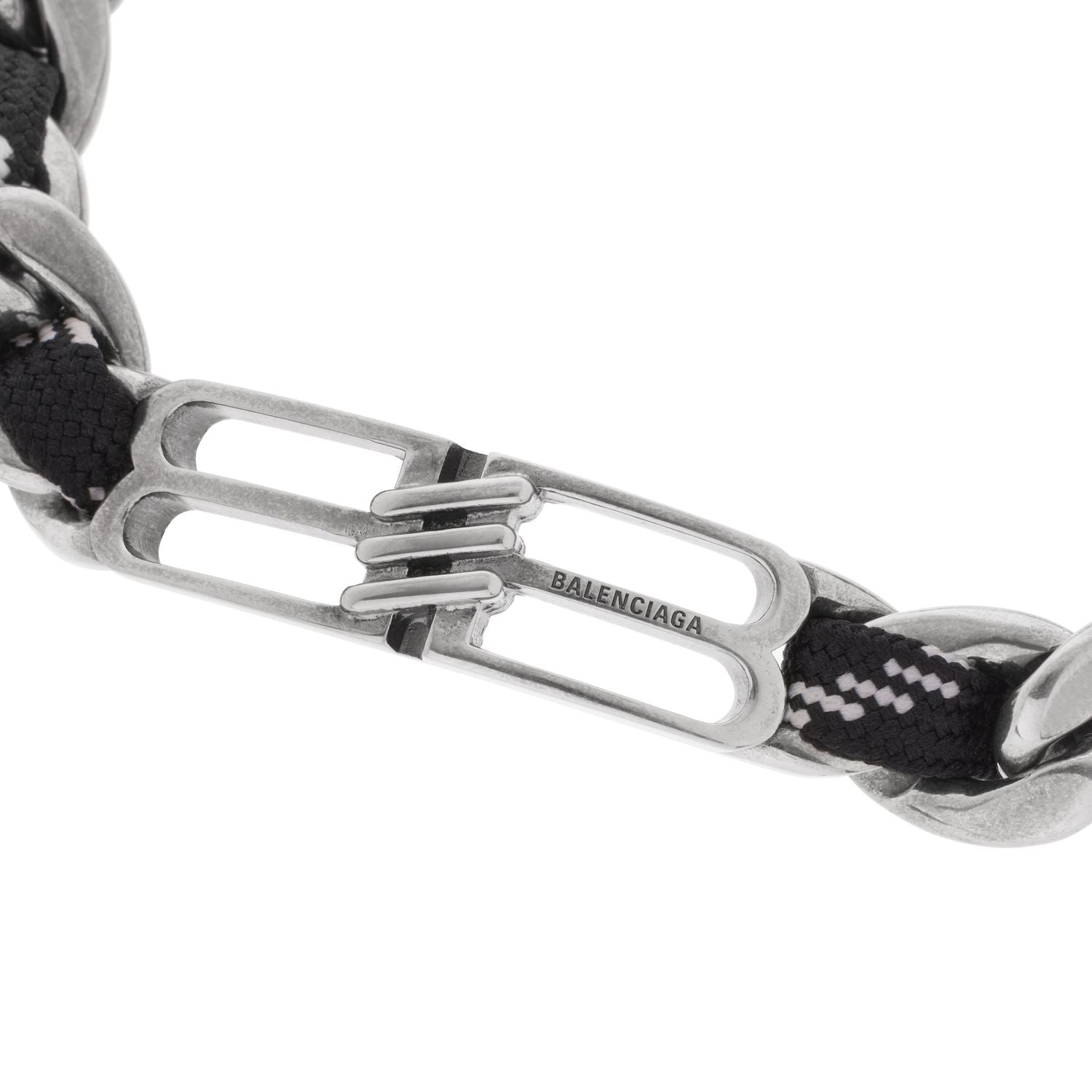 BALENCIAGA BB Icon Lace Bracelet