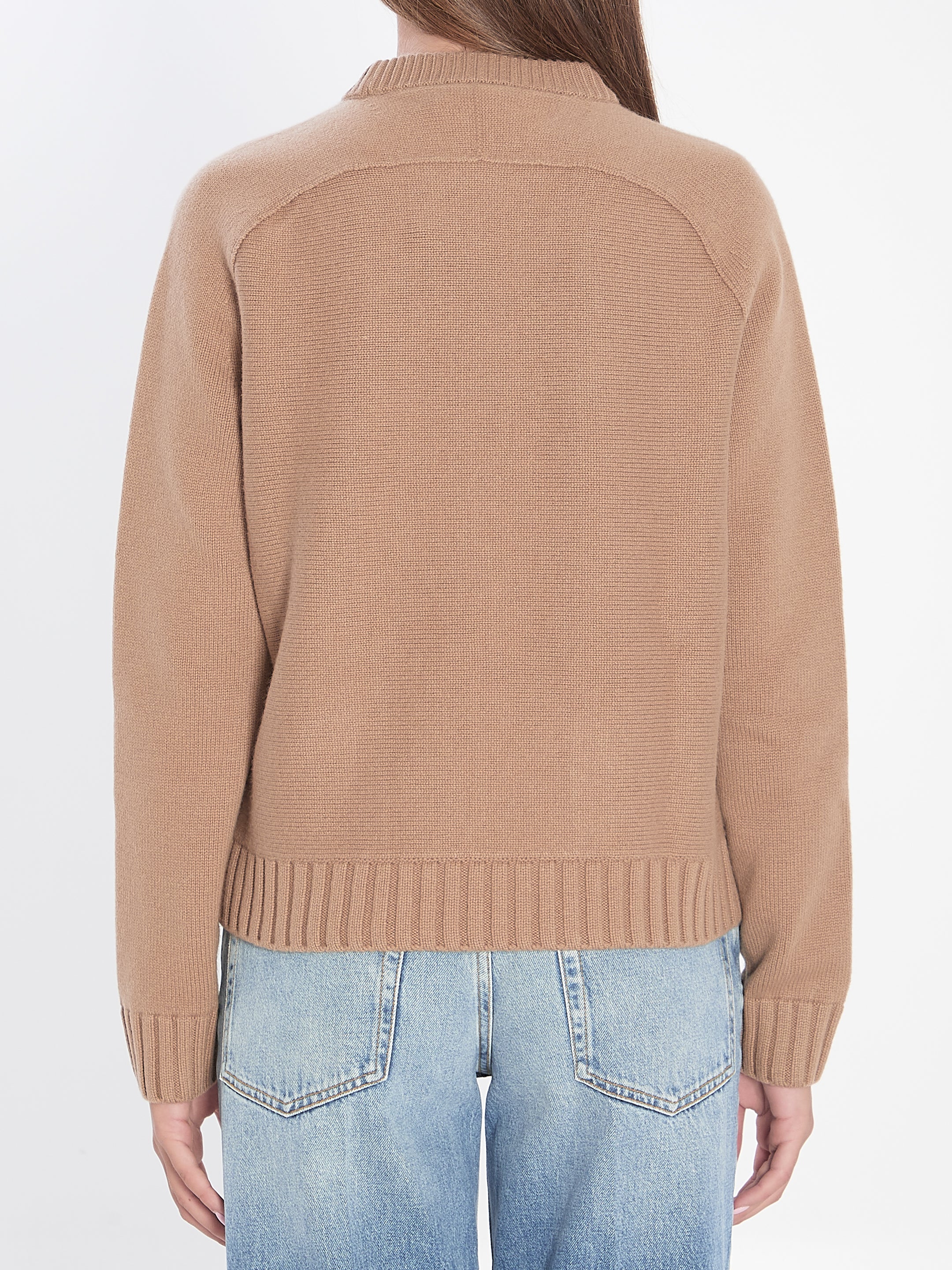 GUCCI Women's Cashmere Blend Sweater with Horsebit - Size S