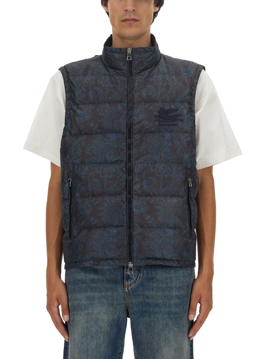 ETRO Paisley Print Vest - Regular Fit