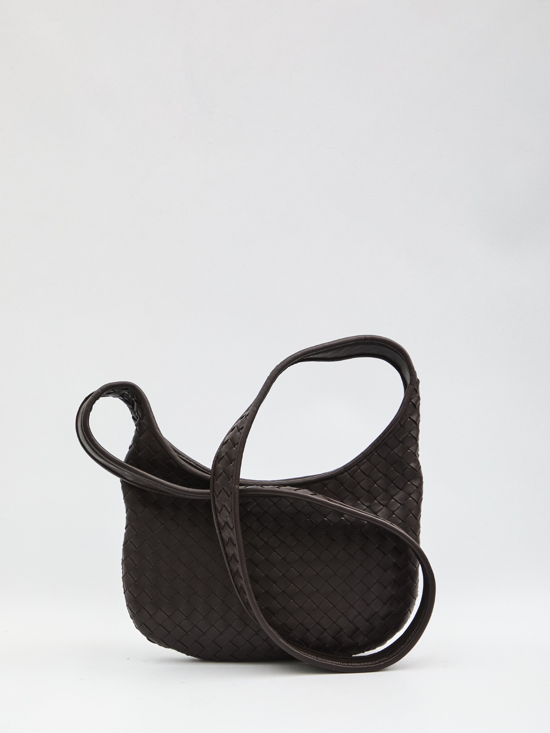 BOTTEGA VENETA Mini Intrecciato Crossbody Bag - Small Size