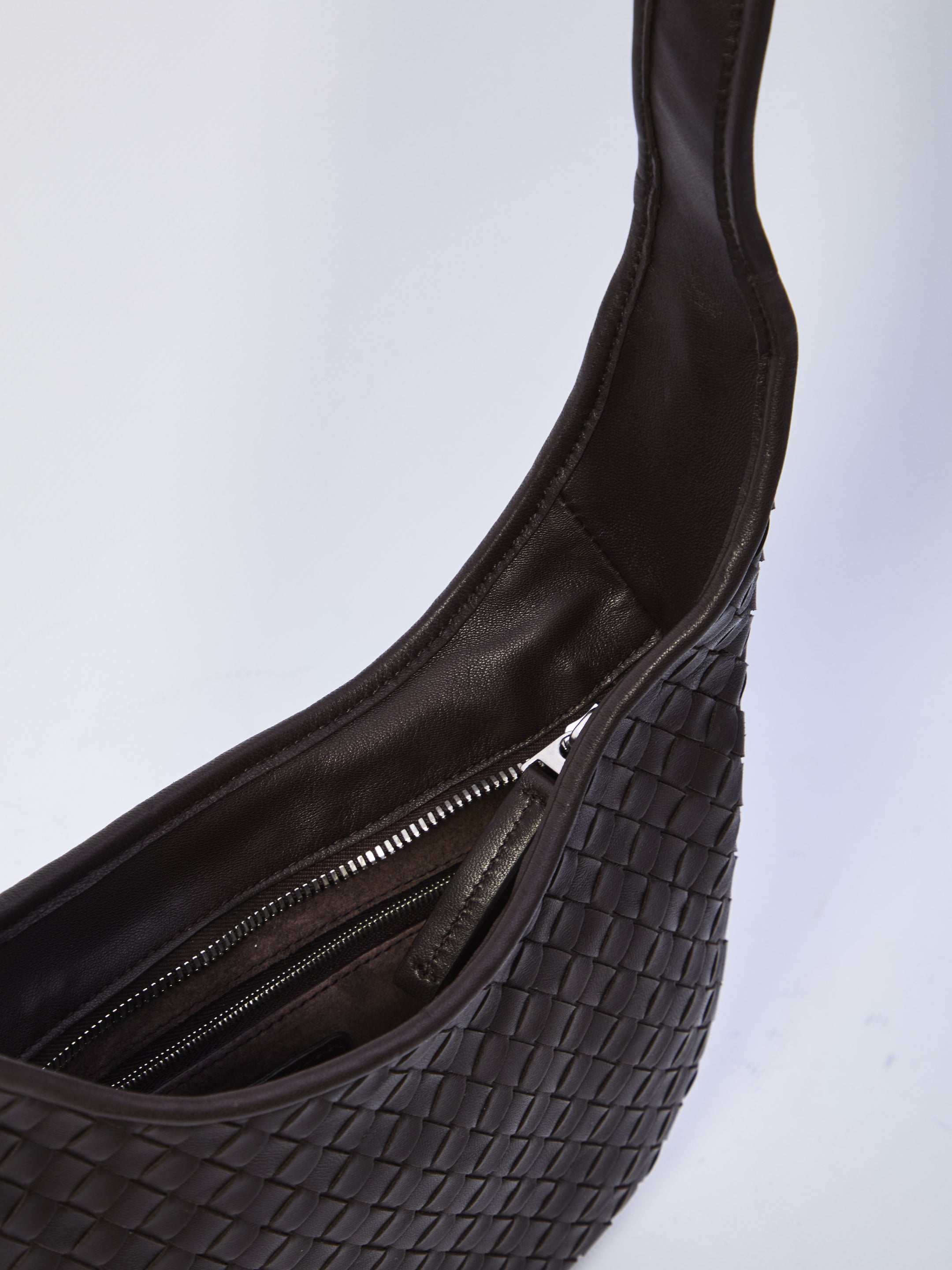 BOTTEGA VENETA Mini Intrecciato Crossbody Bag - Small Size