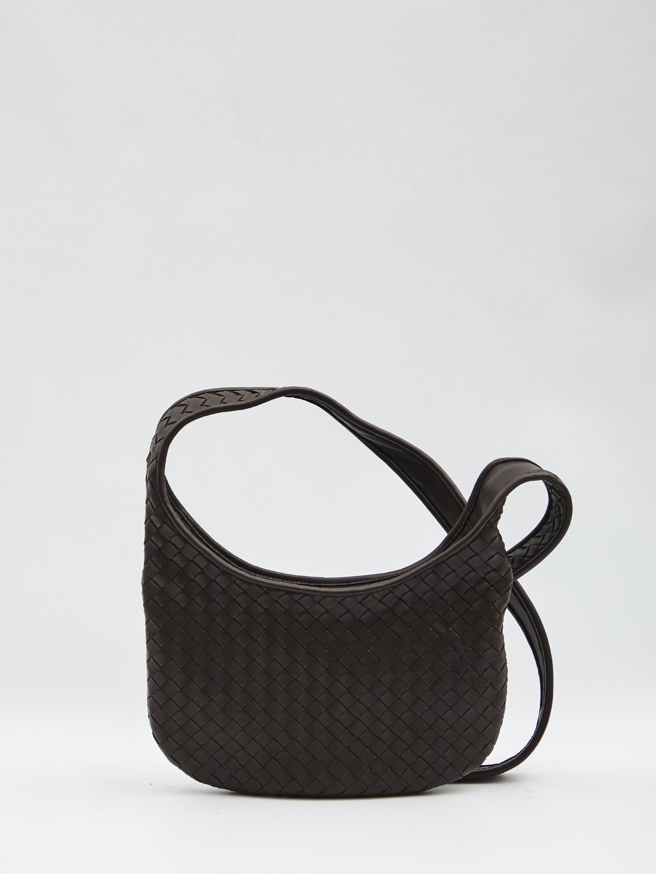 BOTTEGA VENETA Mini Intrecciato Crossbody Bag - Small Size
