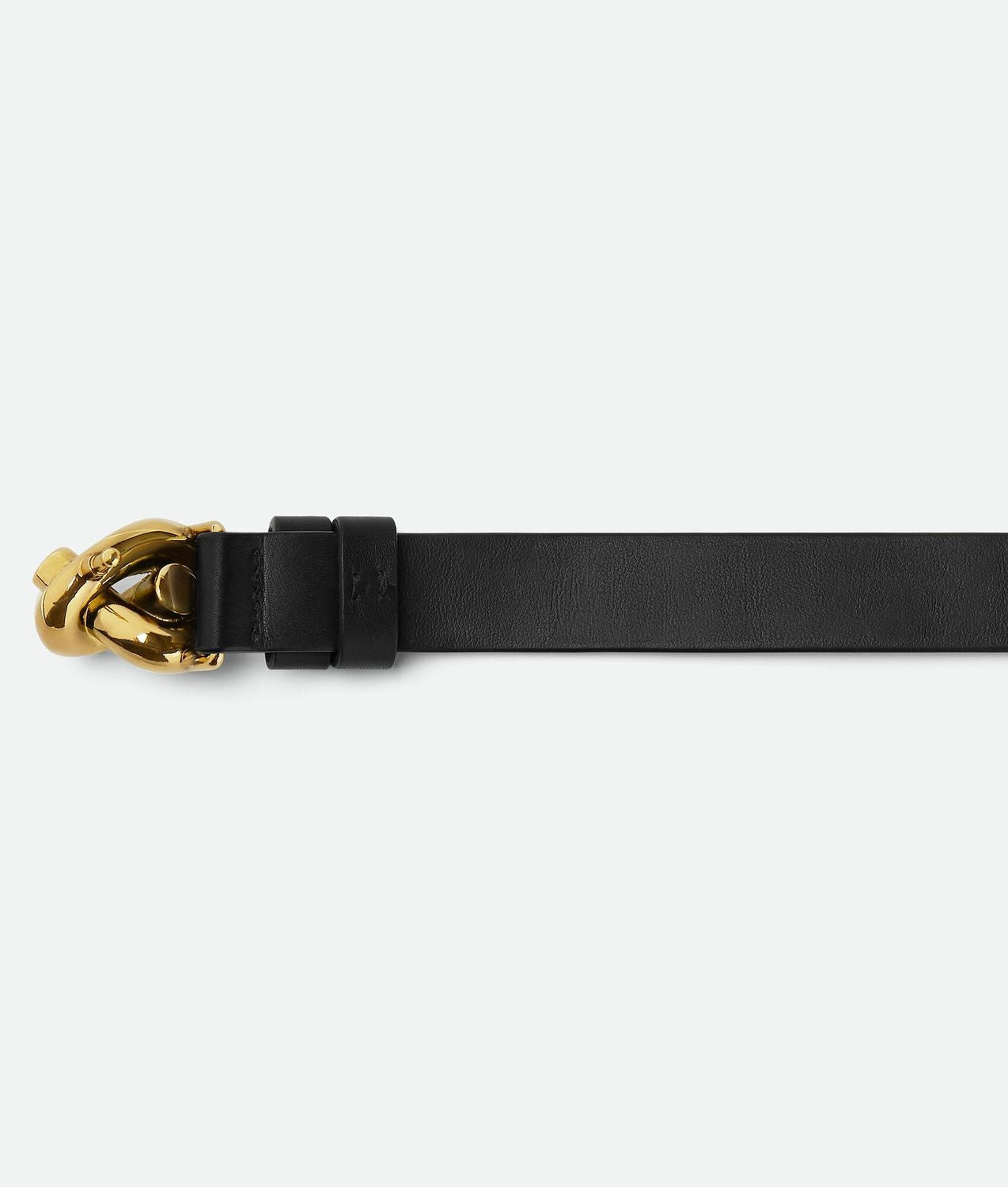 BOTTEGA VENETA Elegant Belt with Golden Knot Detail
