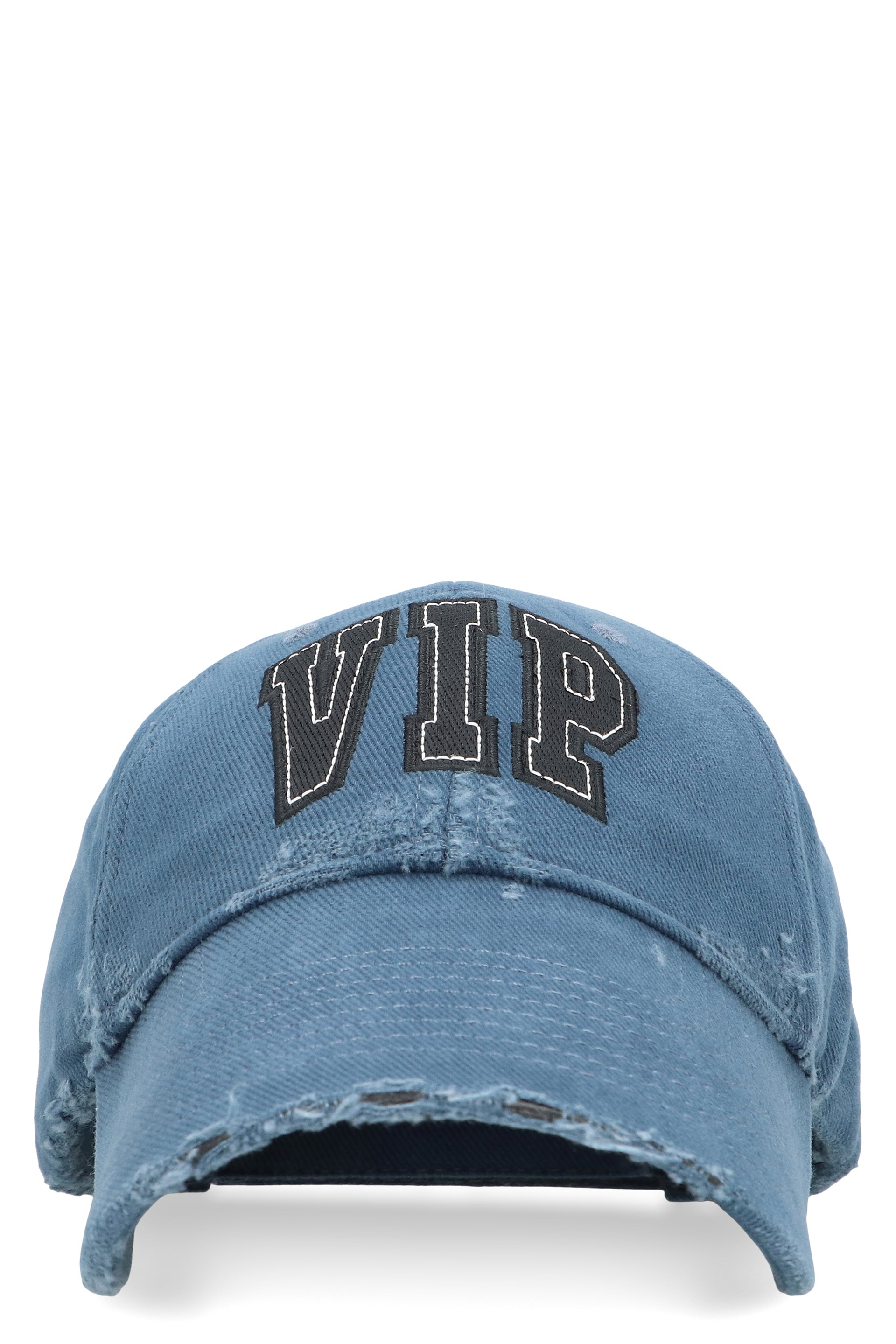 BALENCIAGA Distressed Logo Baseball Cap