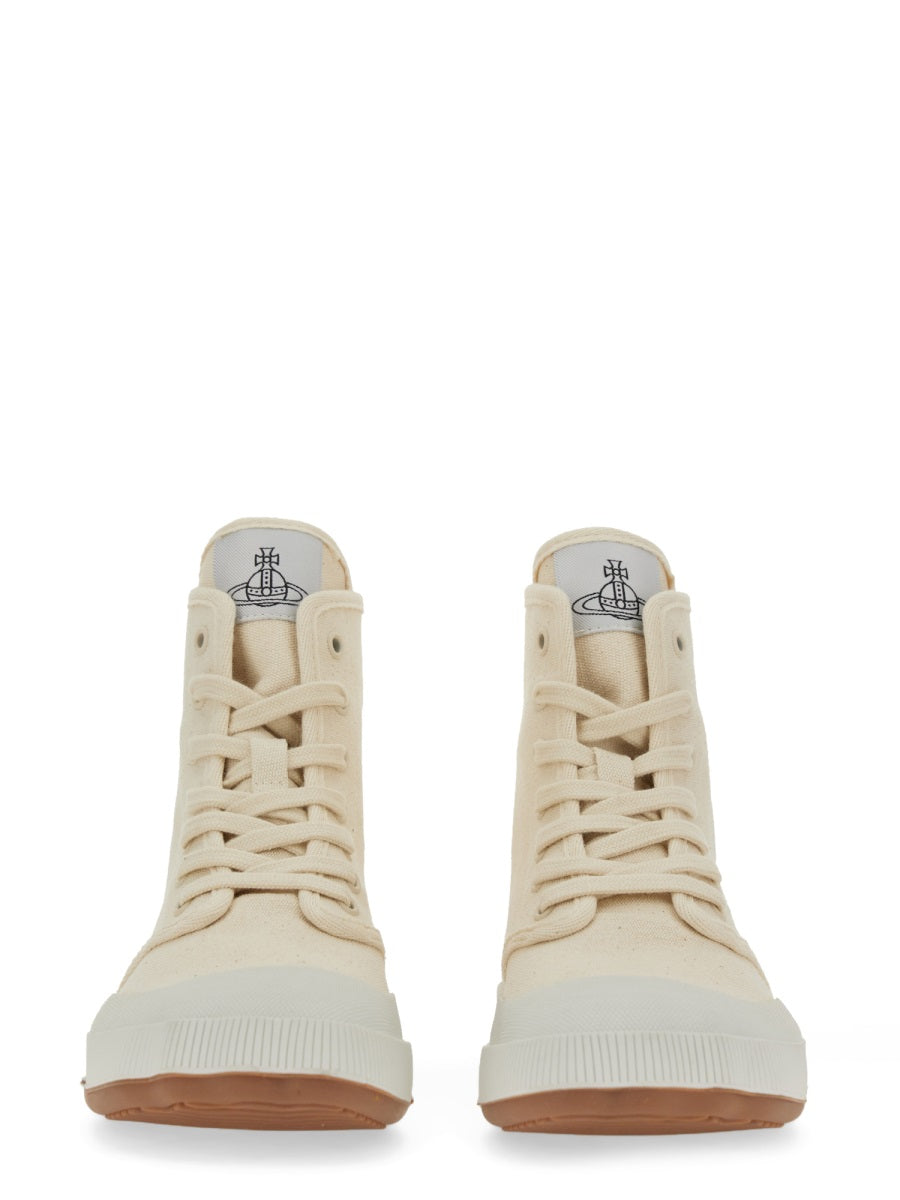 VIVIENNE WESTWOOD High Top Eco-Friendly Sneakers