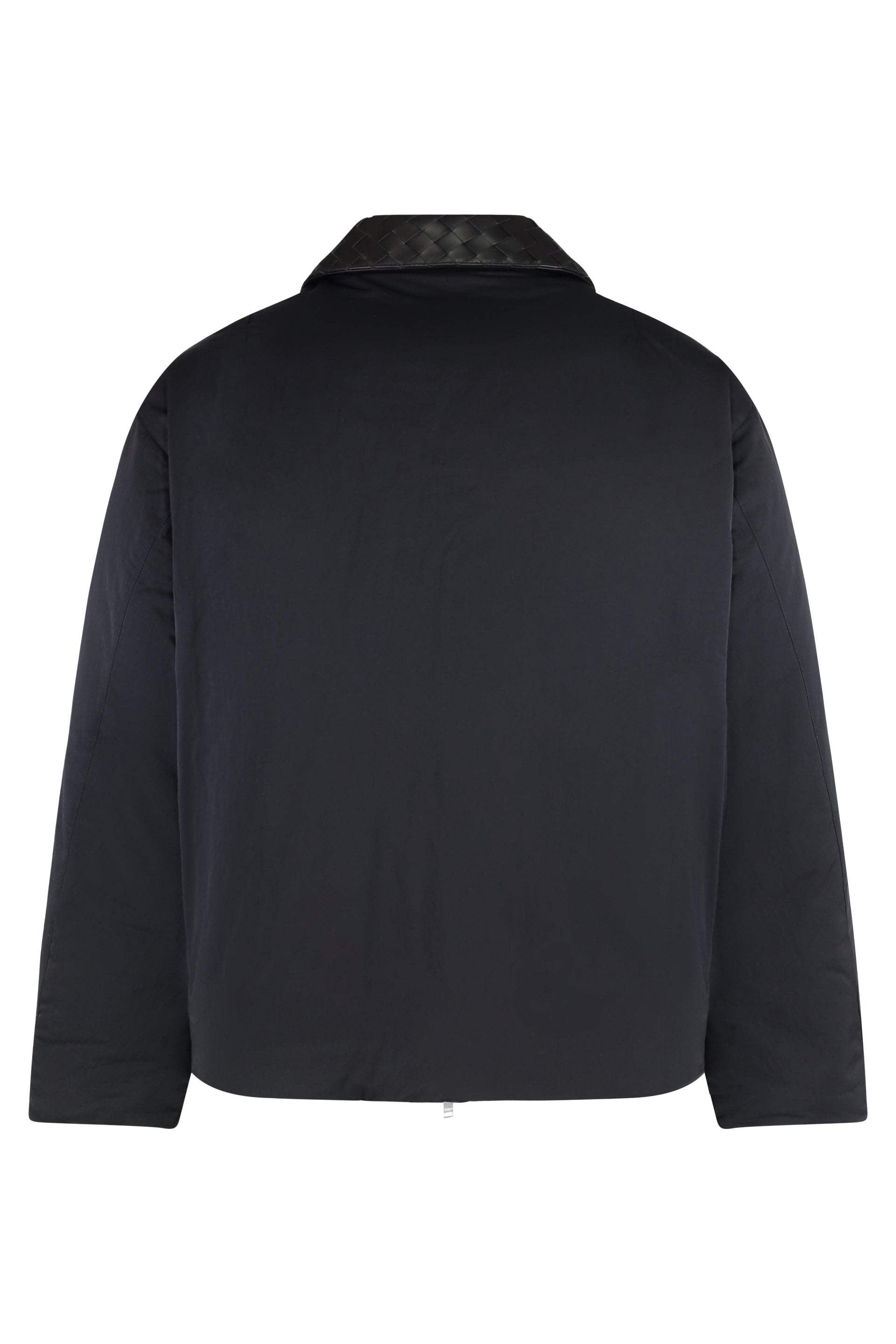 BOTTEGA VENETA Nylon Bomber Jacket with Removable Collar
