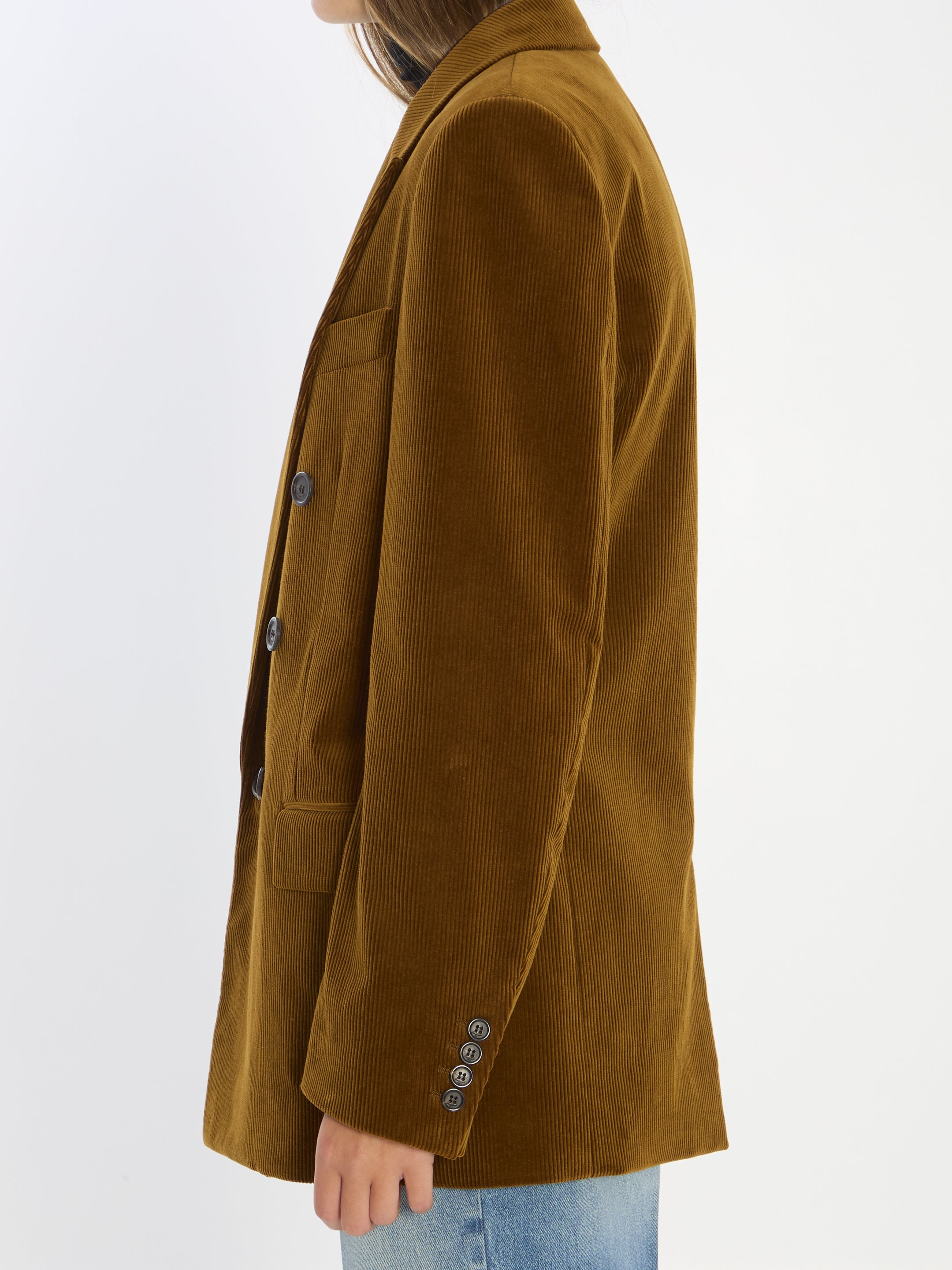 SAINT LAURENT Classic Corduroy Jacket - Size 36