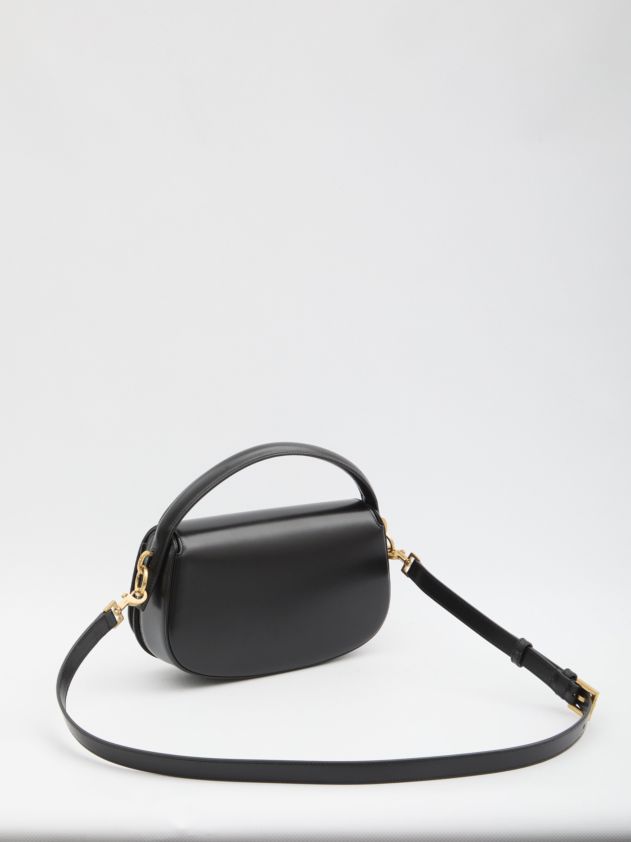 SAINT LAURENT Voltaire Mini Handbag with Logo