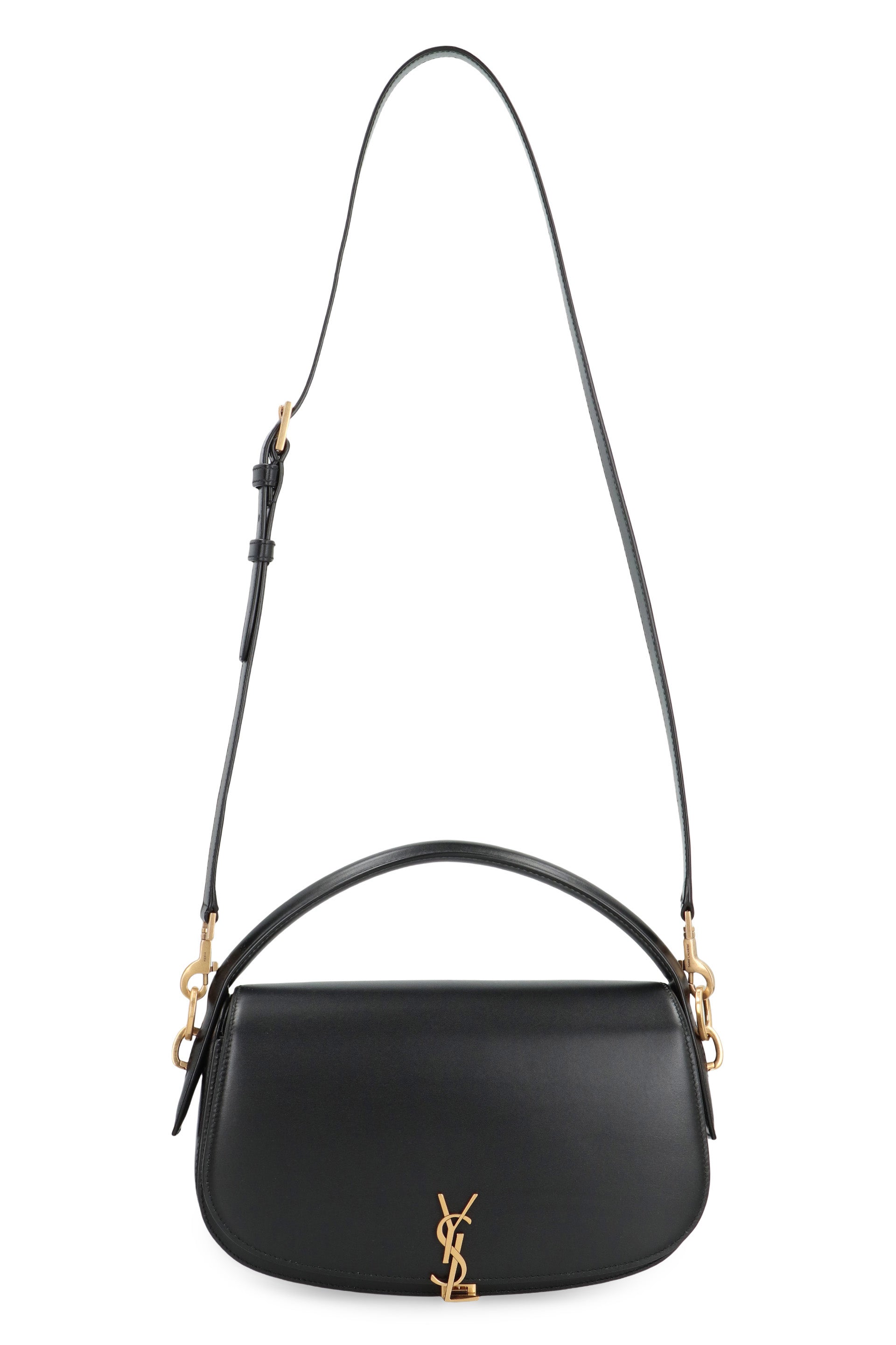 SAINT LAURENT Voltaire Leather Shoulder Mini Handbag
