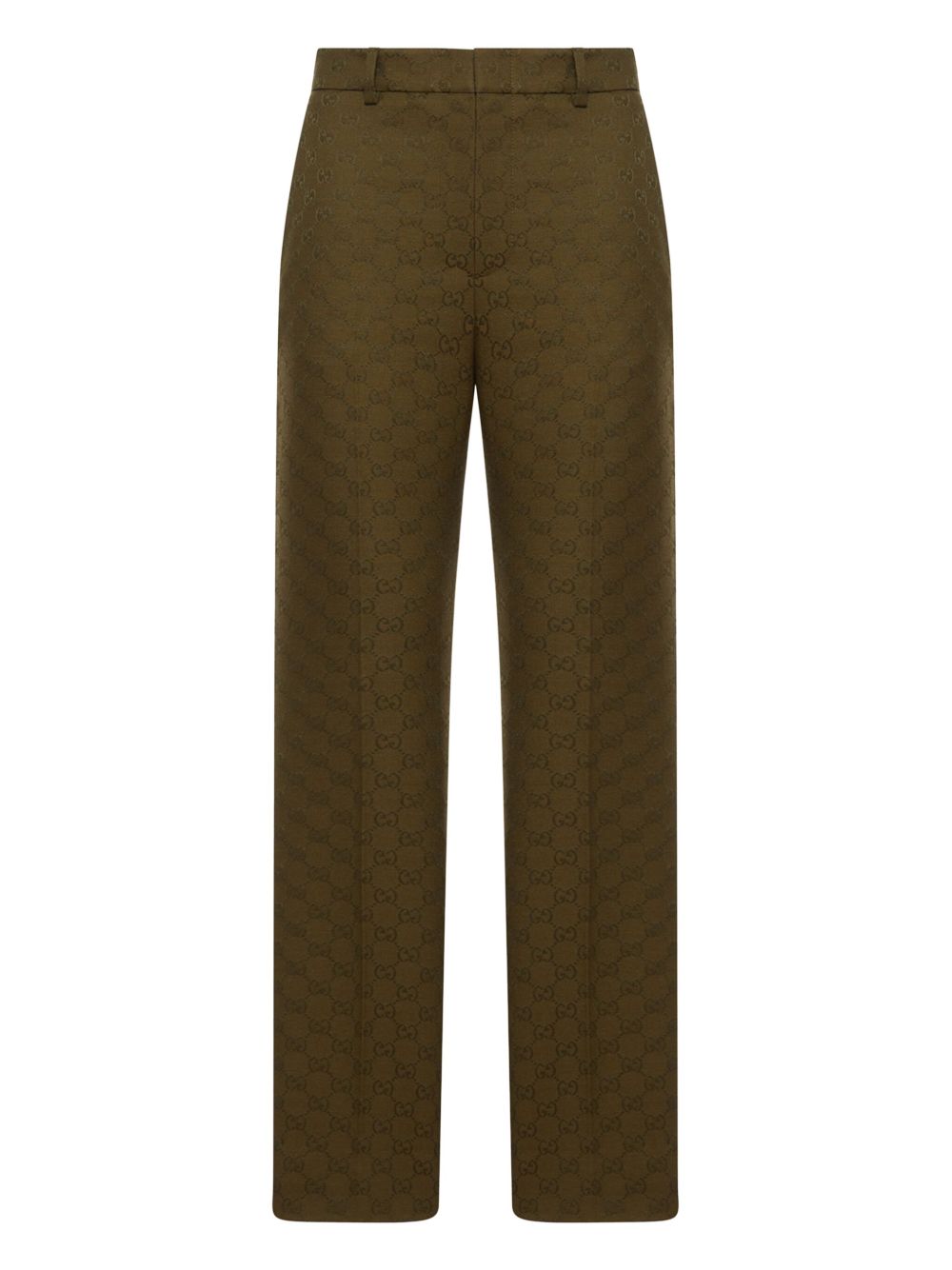 GUCCI GG Monogram Straight-Leg Pants - Women's