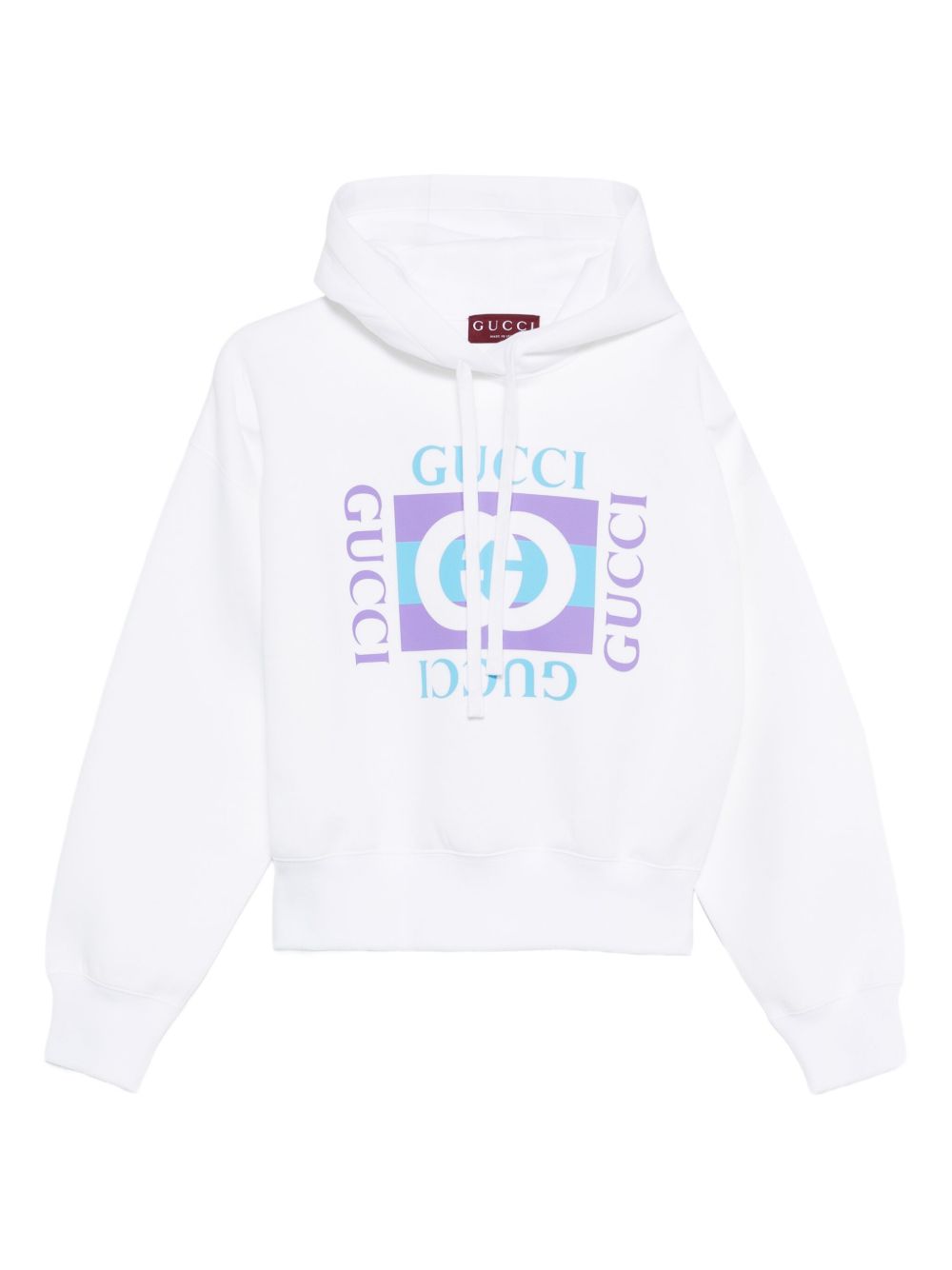 GUCCI Printed Cotton Hoodie - Size S