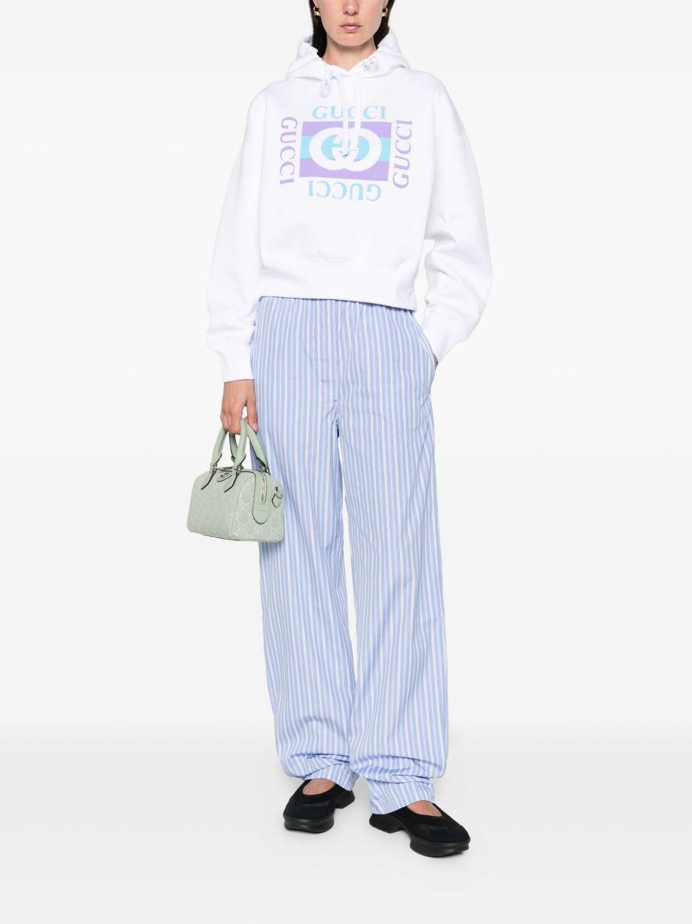 GUCCI Printed Cotton Hoodie - Size S