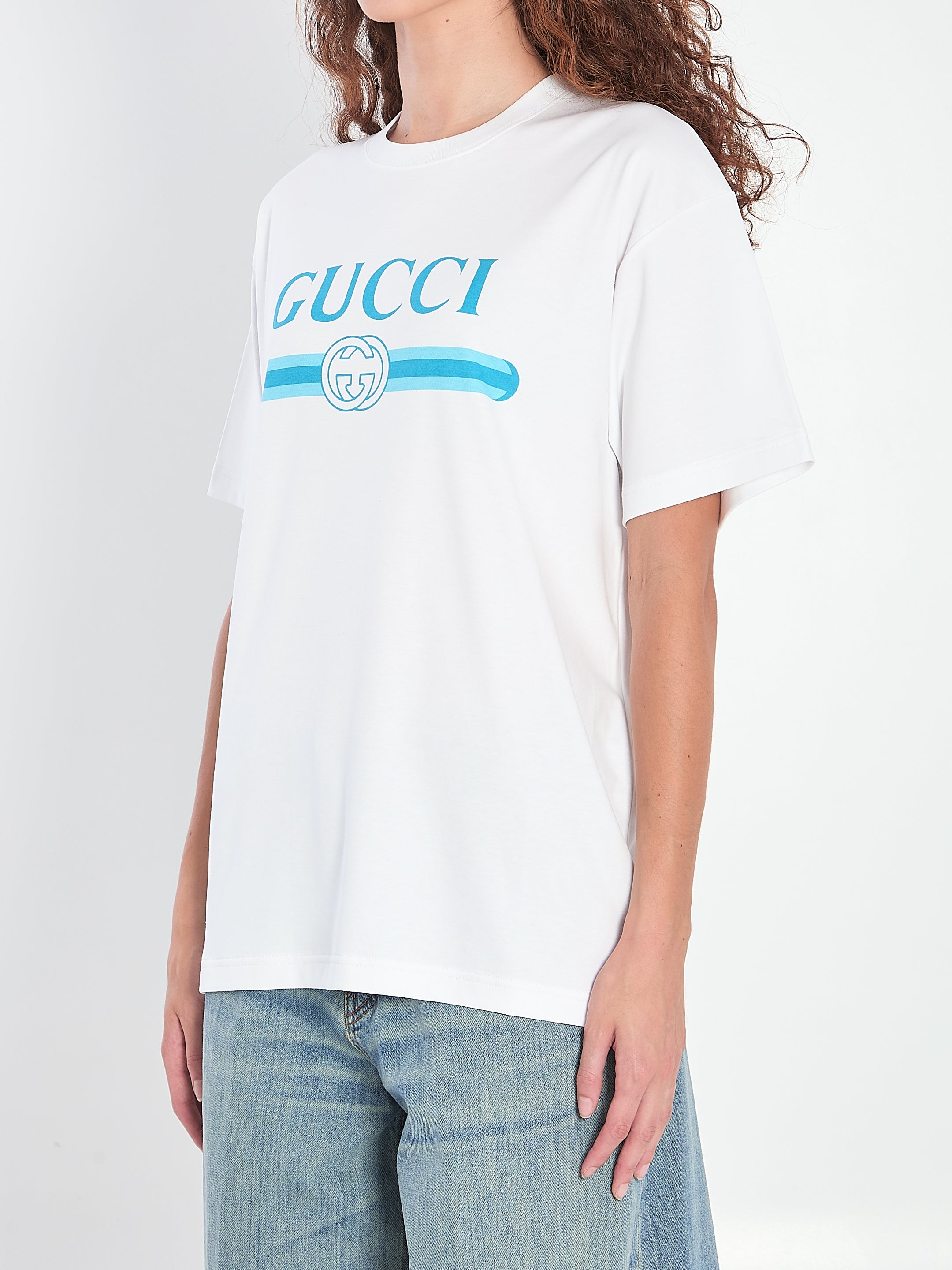 GUCCI Logo Print T-Shirt