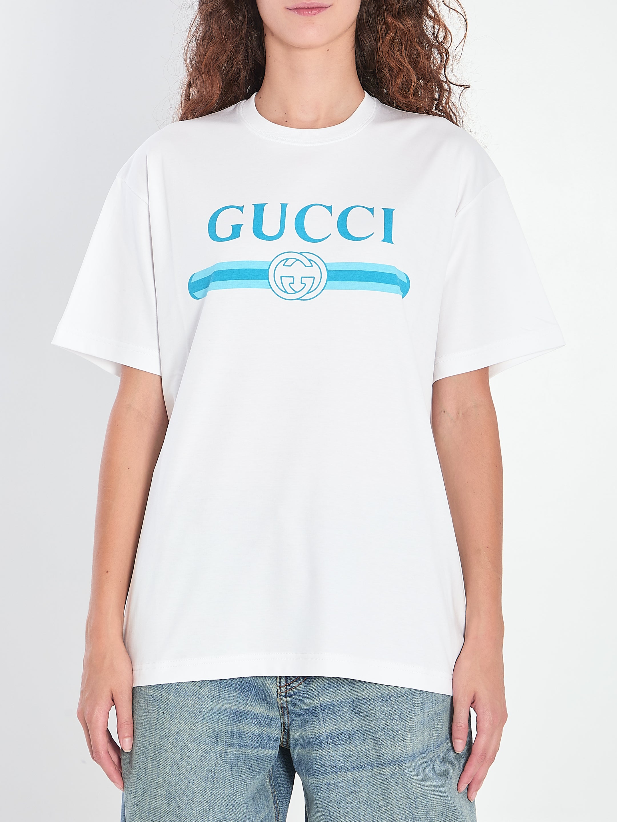GUCCI Logo Print T-Shirt
