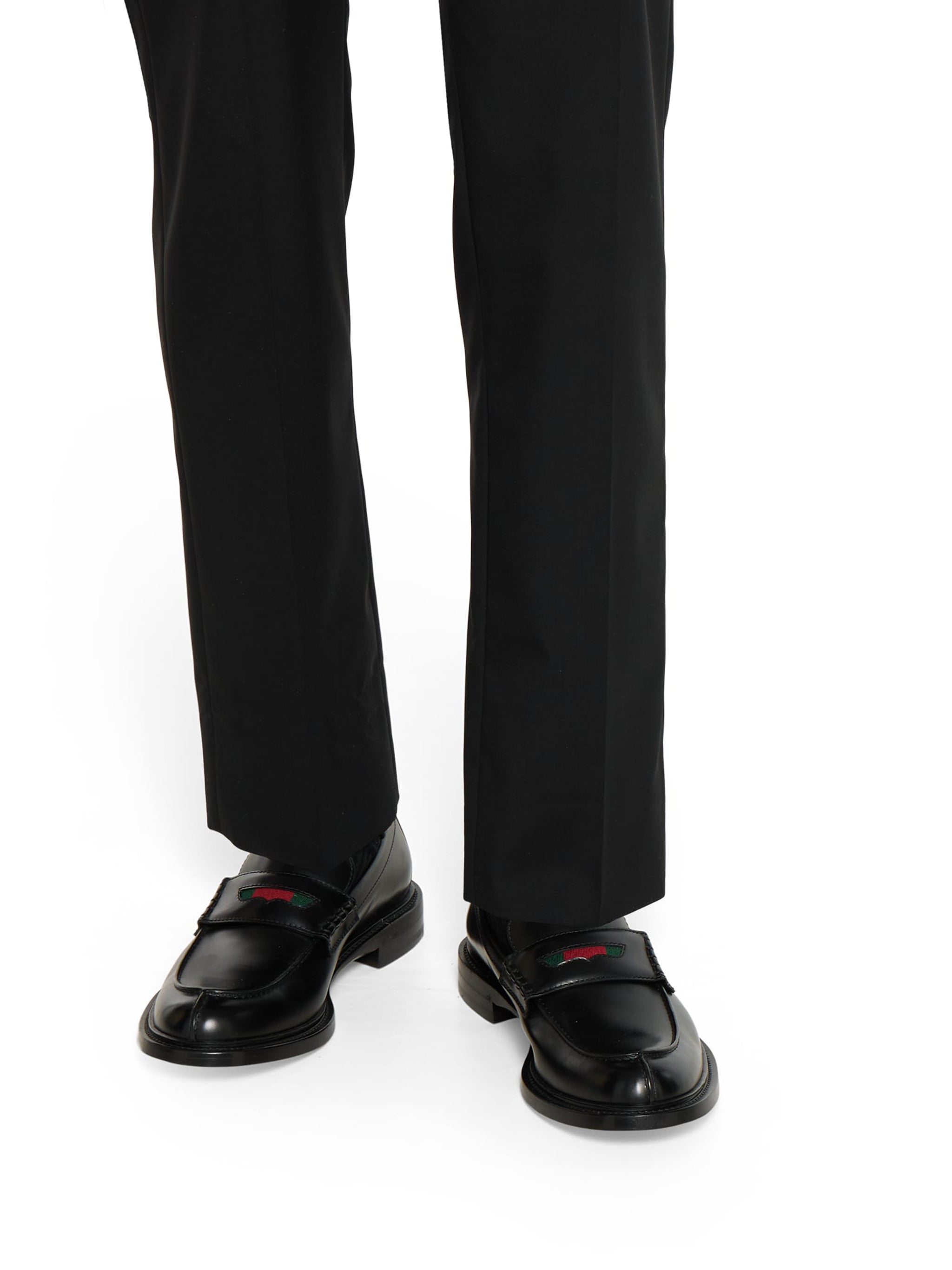 GUCCI Loafer with Web Detail - Height: 20 mm