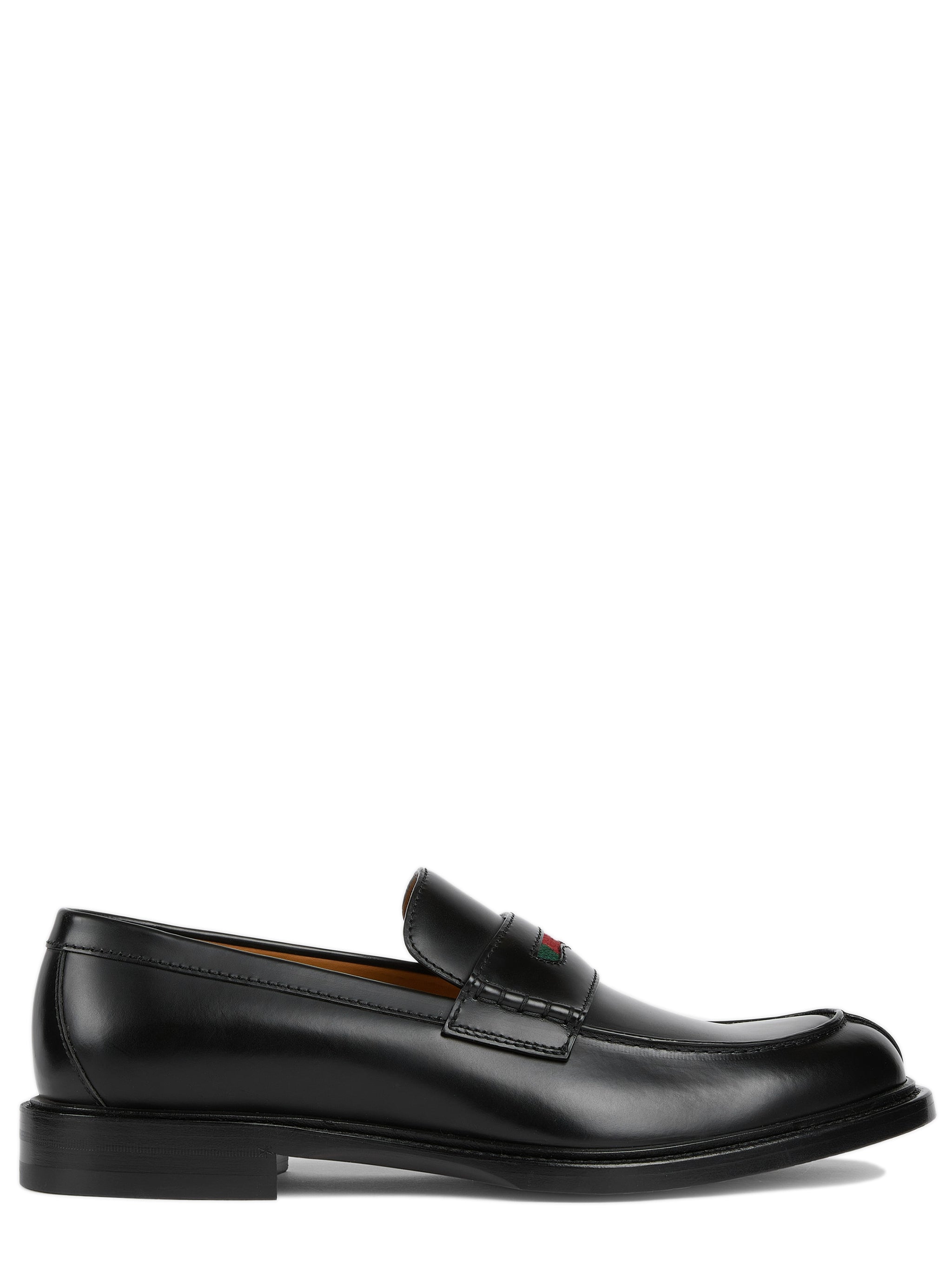 GUCCI Leather Loafers for Men - FW25 Collection