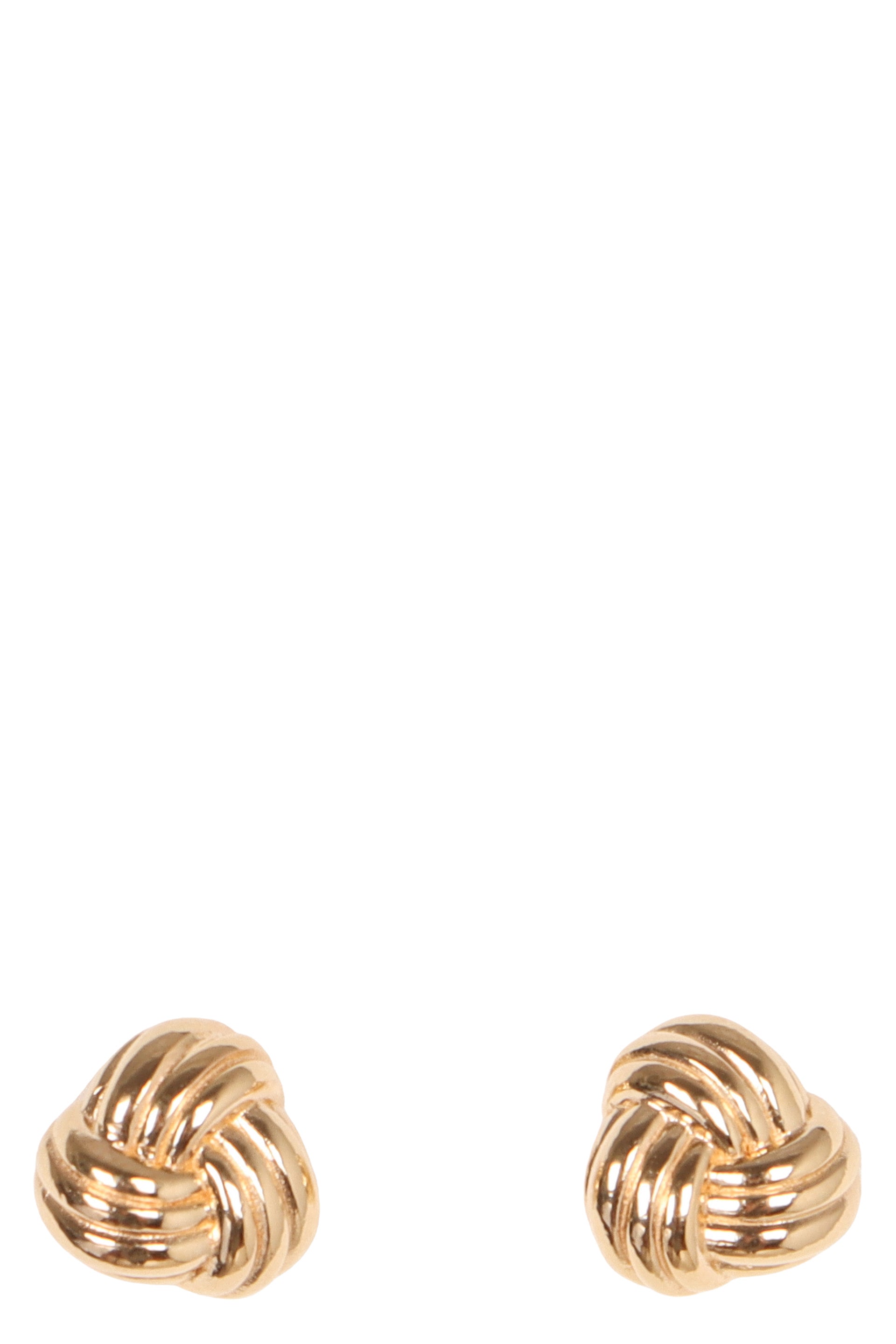 BOTTEGA VENETA Intricately Woven Knot Earrings