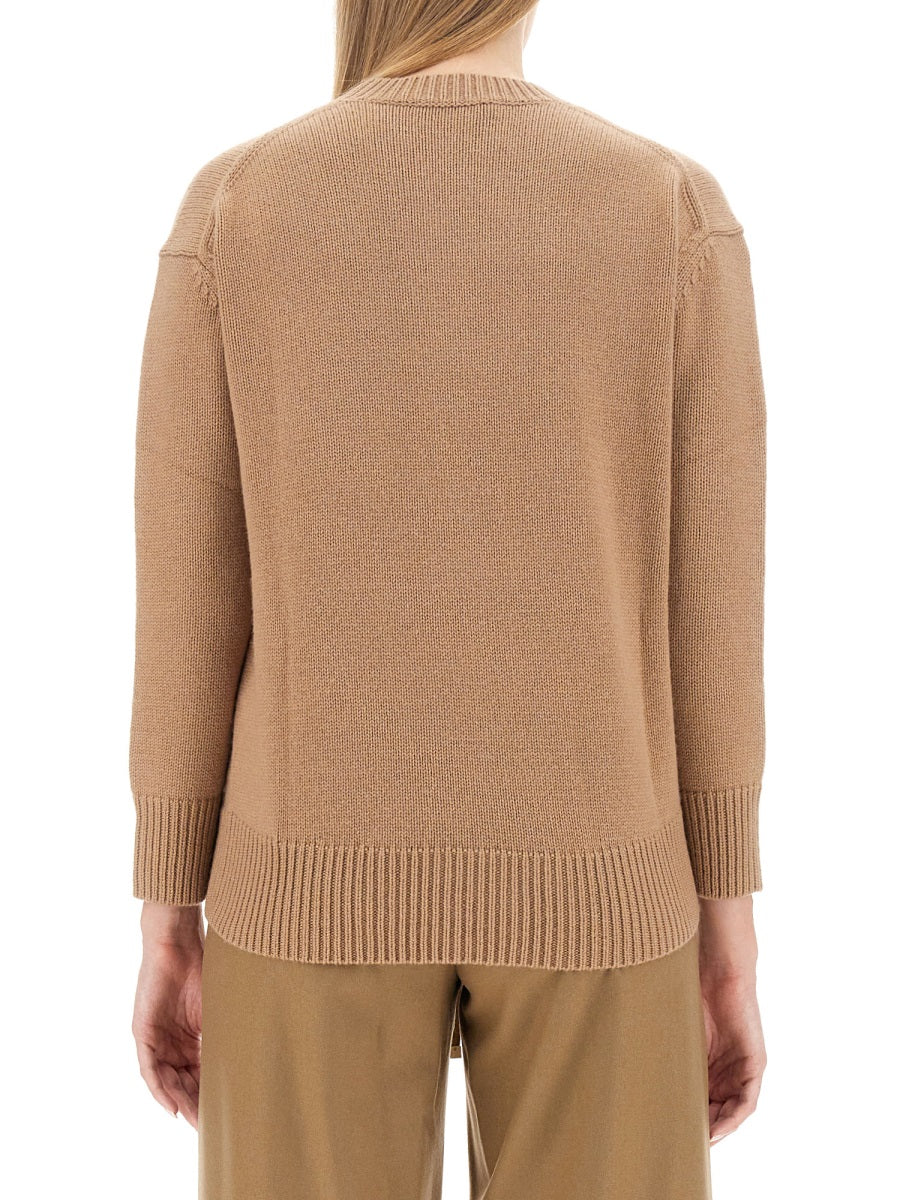 S MAX MARA Elegant Wool-Cashmere Blend Shirt Size S