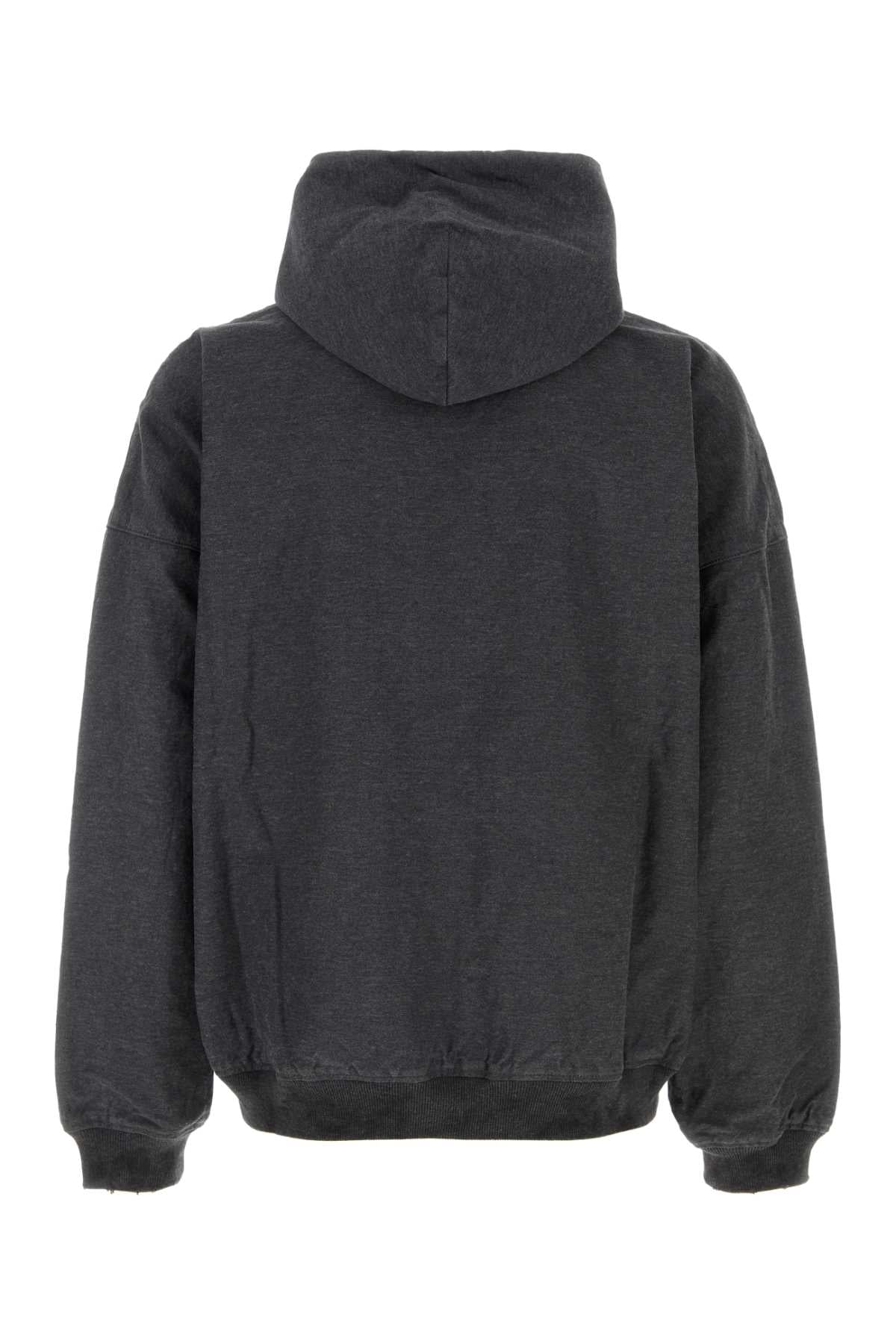 BALENCIAGA Hooded Zip-Up Sweatshirt
