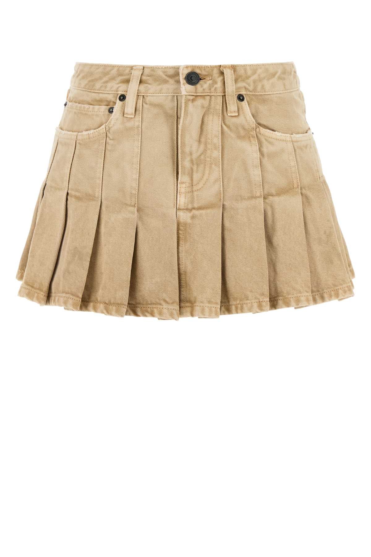 BALENCIAGA Women's Pleated Mini Skirt