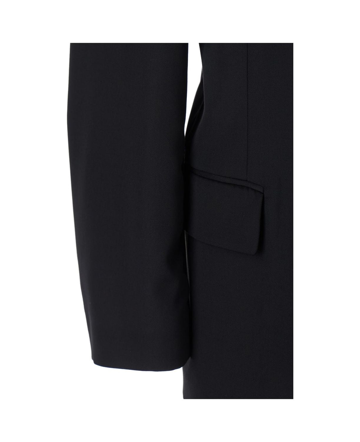 BALENCIAGA Tailored Jacket in Twill and T-Shirt - Size 01