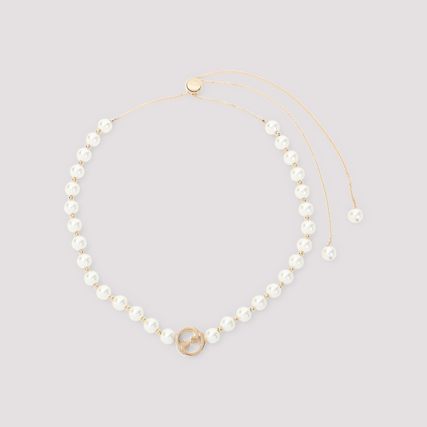 GUCCI Elegant Pearl Statement Necklace