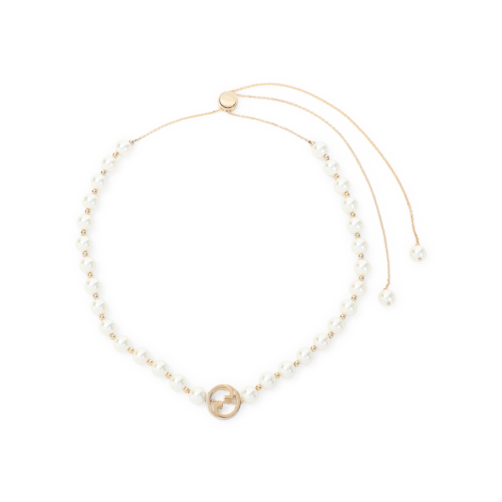 GUCCI Elegant Pearl Statement Necklace