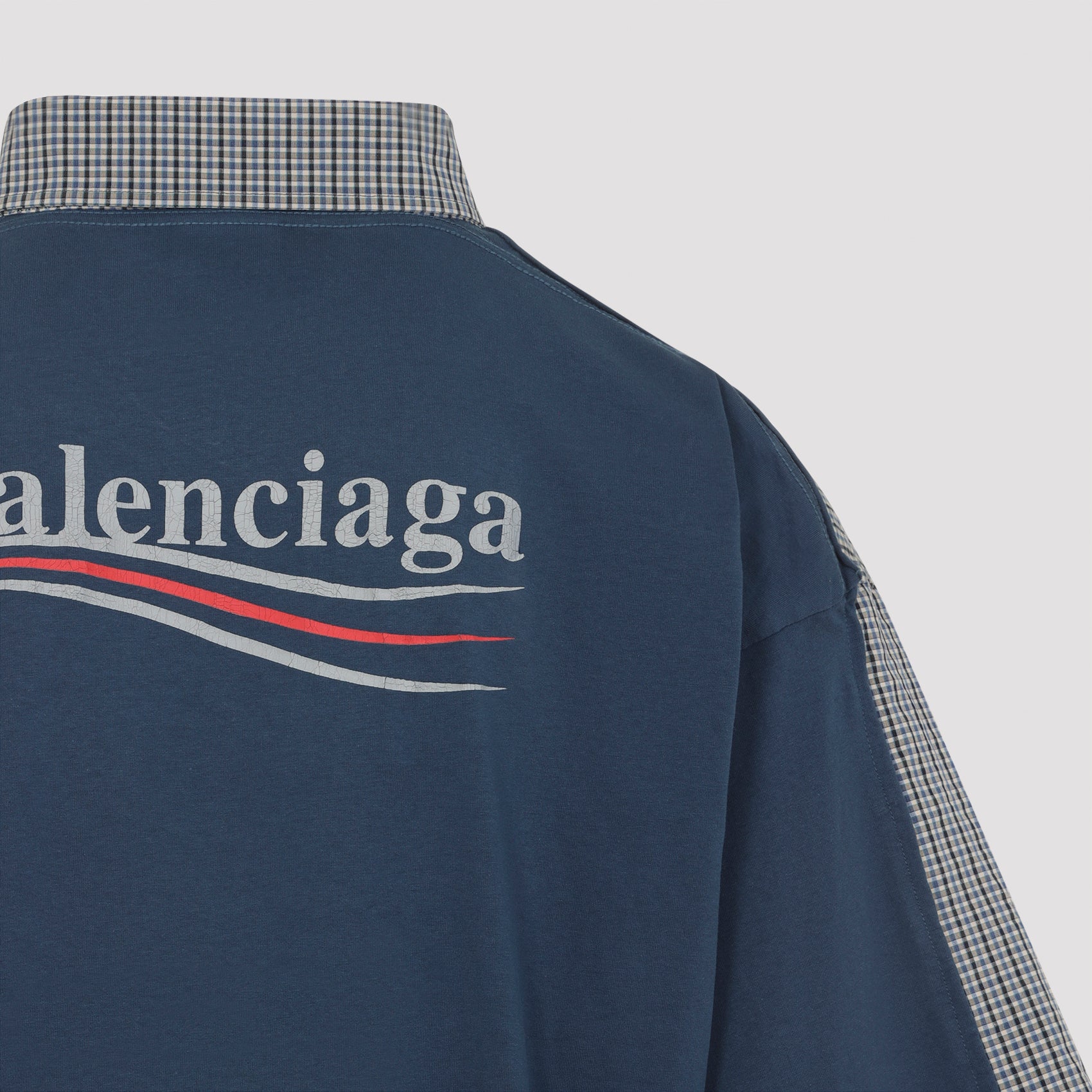 BALENCIAGA Hybrid Shirt for Men in Lightweight Fabric