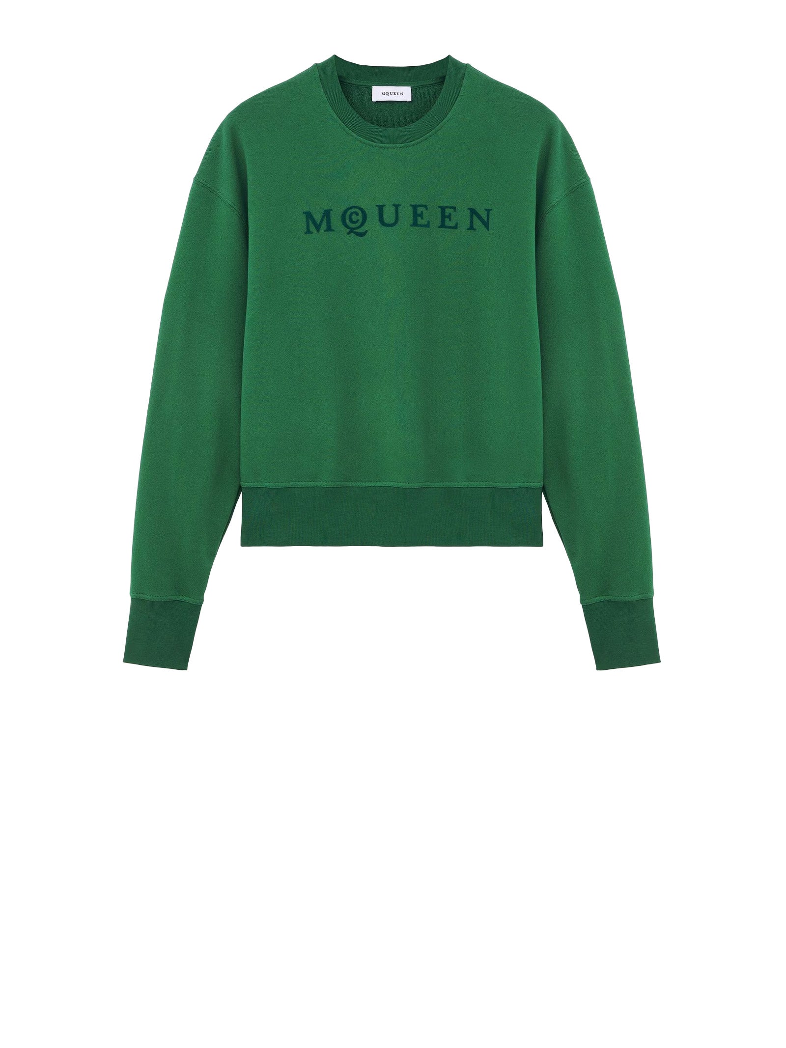 ALEXANDER MCQUEEN Men's Sweatshirt with Bold Lettering