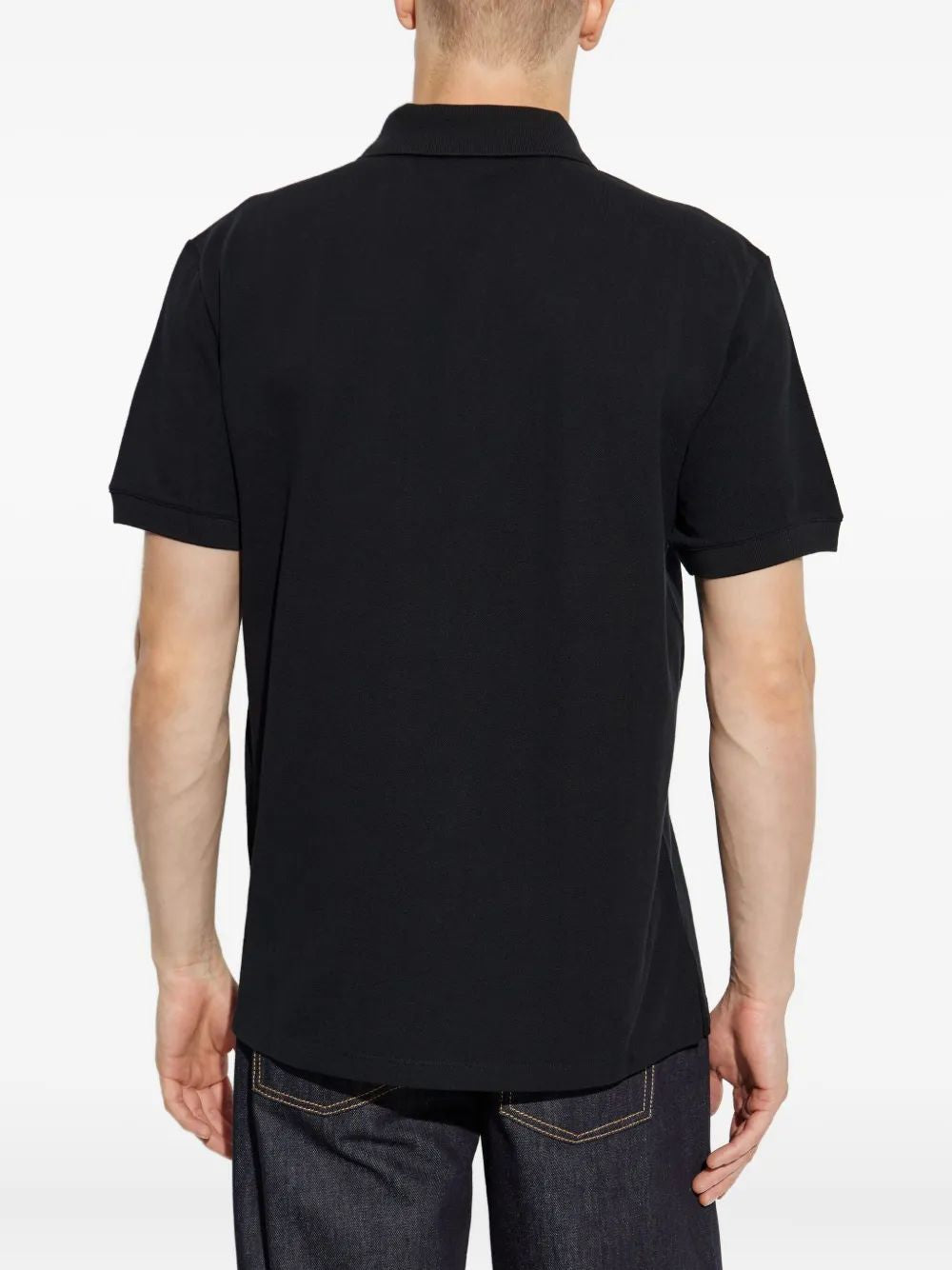 ALEXANDER MCQUEEN Embroidered Logo Cotton Piqué Polo Shirt