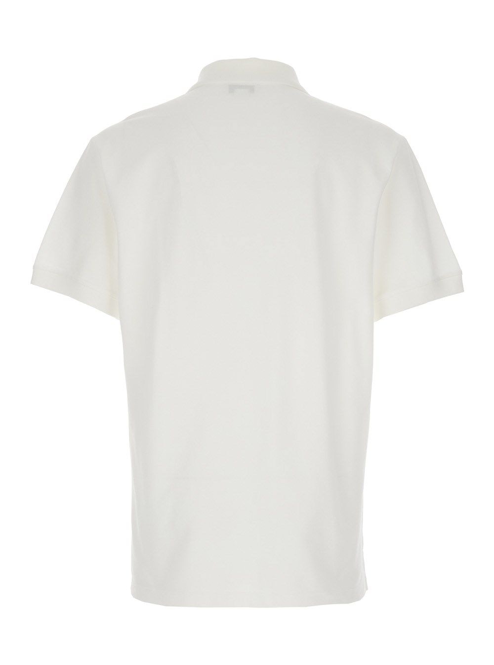 ALEXANDER MCQUEEN Mini Logo Embroidered Polo for Men