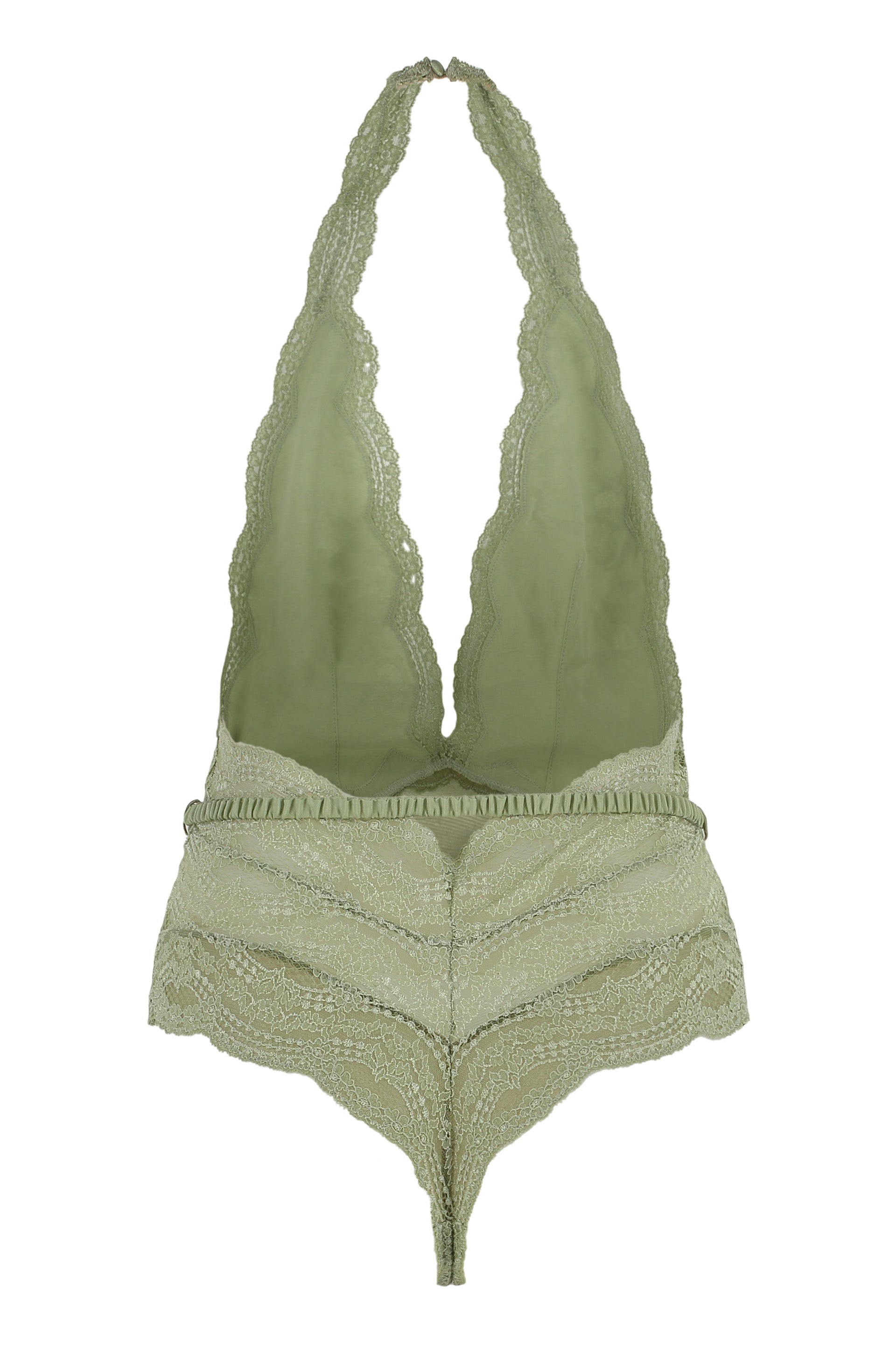 GUCCI Mini Floral Lace Body with Deep V-Neckline