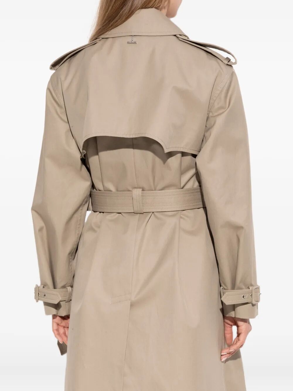 ALEXANDER MCQUEEN Double-Breasted Trench Jacket