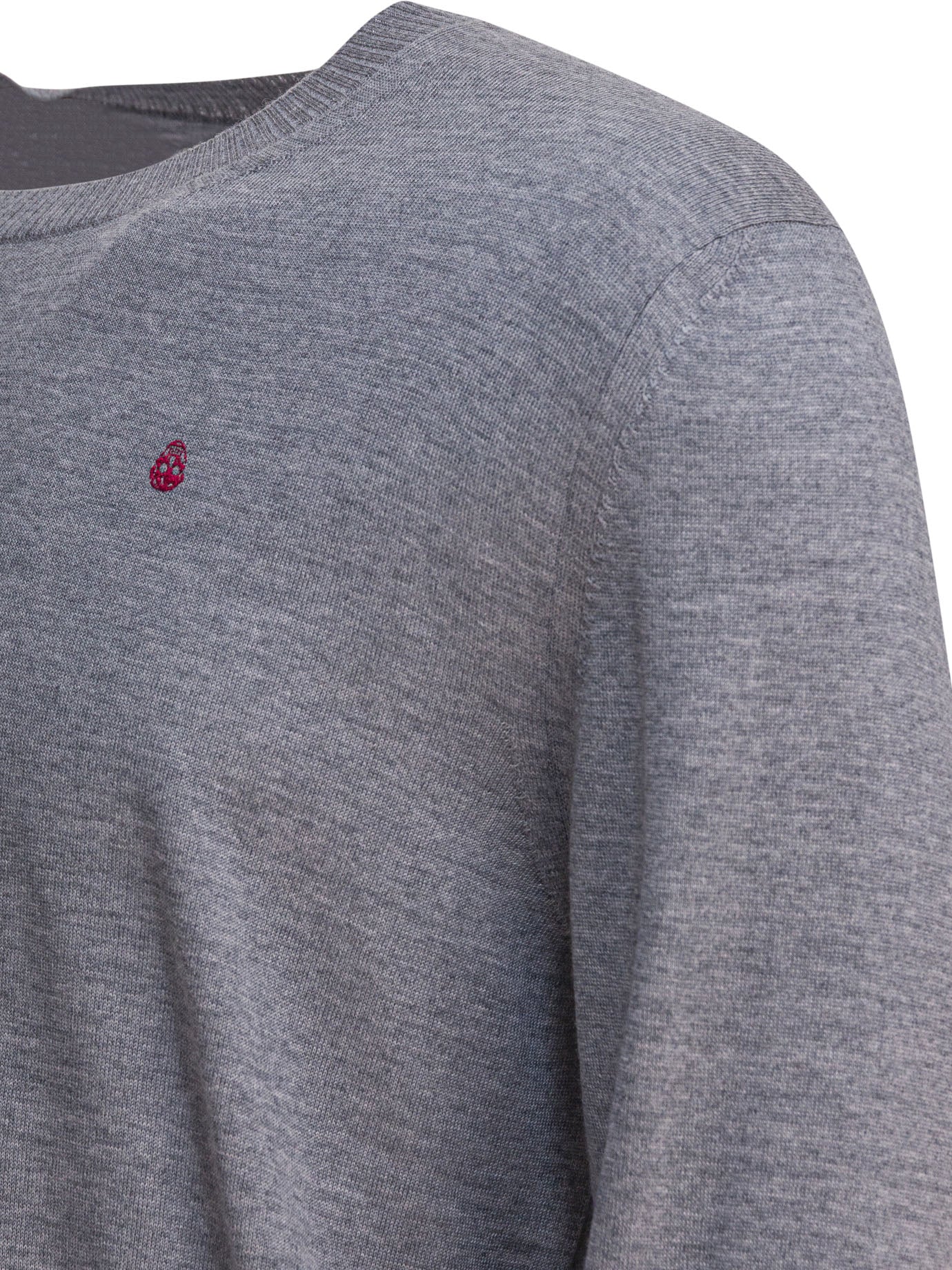 ALEXANDER MCQUEEN Skull Pattern Relaxed Fit Sweater