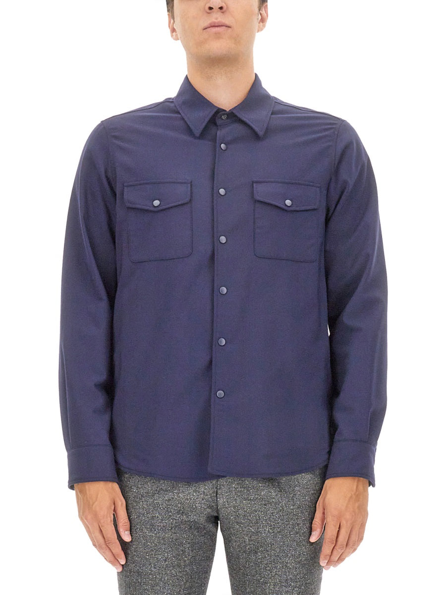 ASPESI Double Layer Regular Fit Shirt - Size L