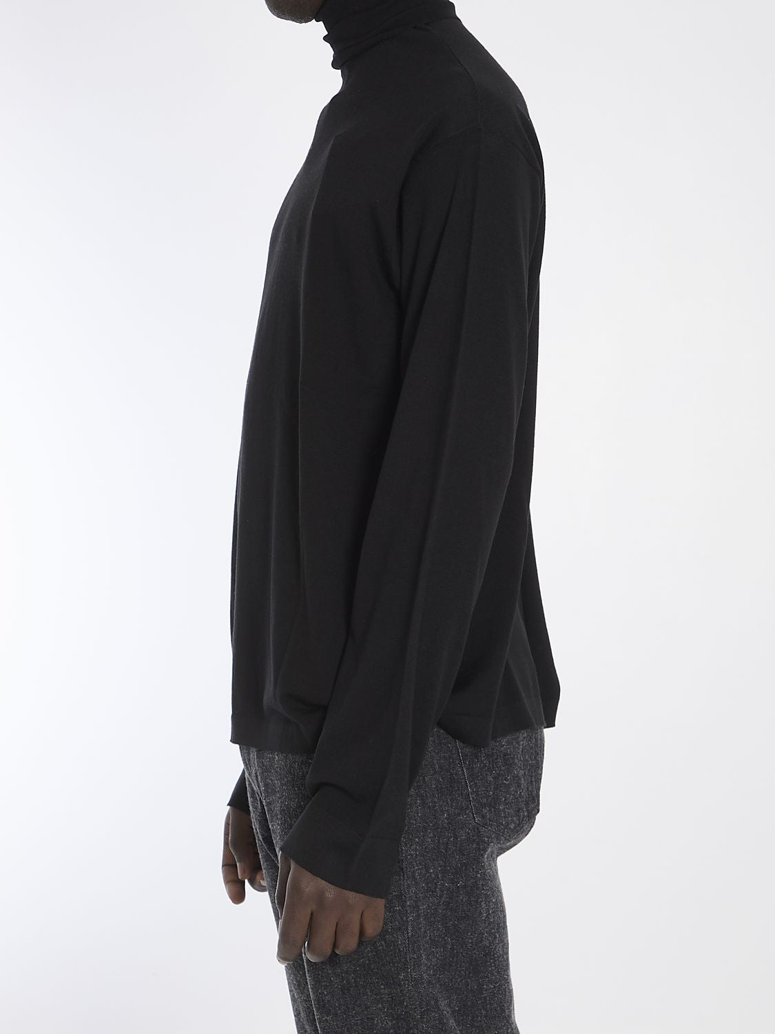THE ROW High-Neck Regular Fit Sweater