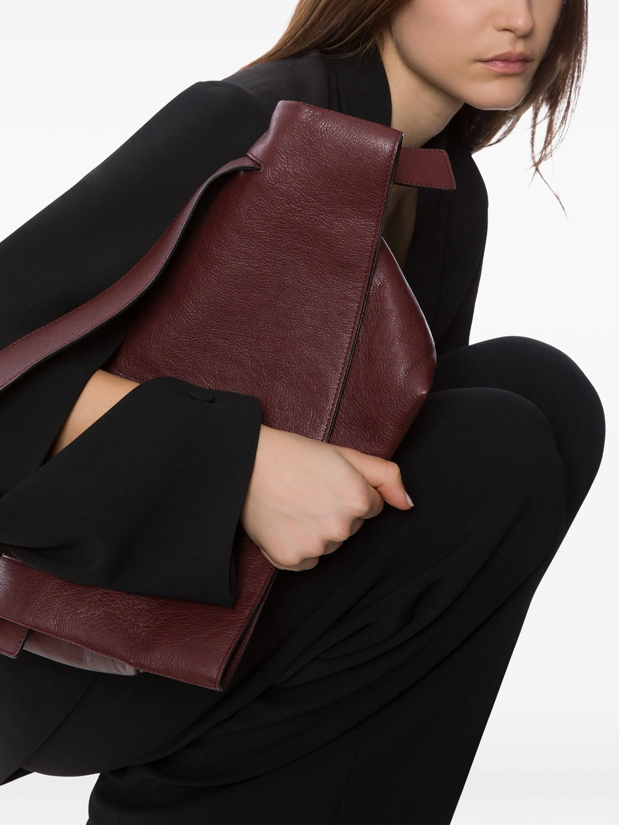 ALBERTA FERRETI Womens Visco Clutch Bag - Mini Style for FW25