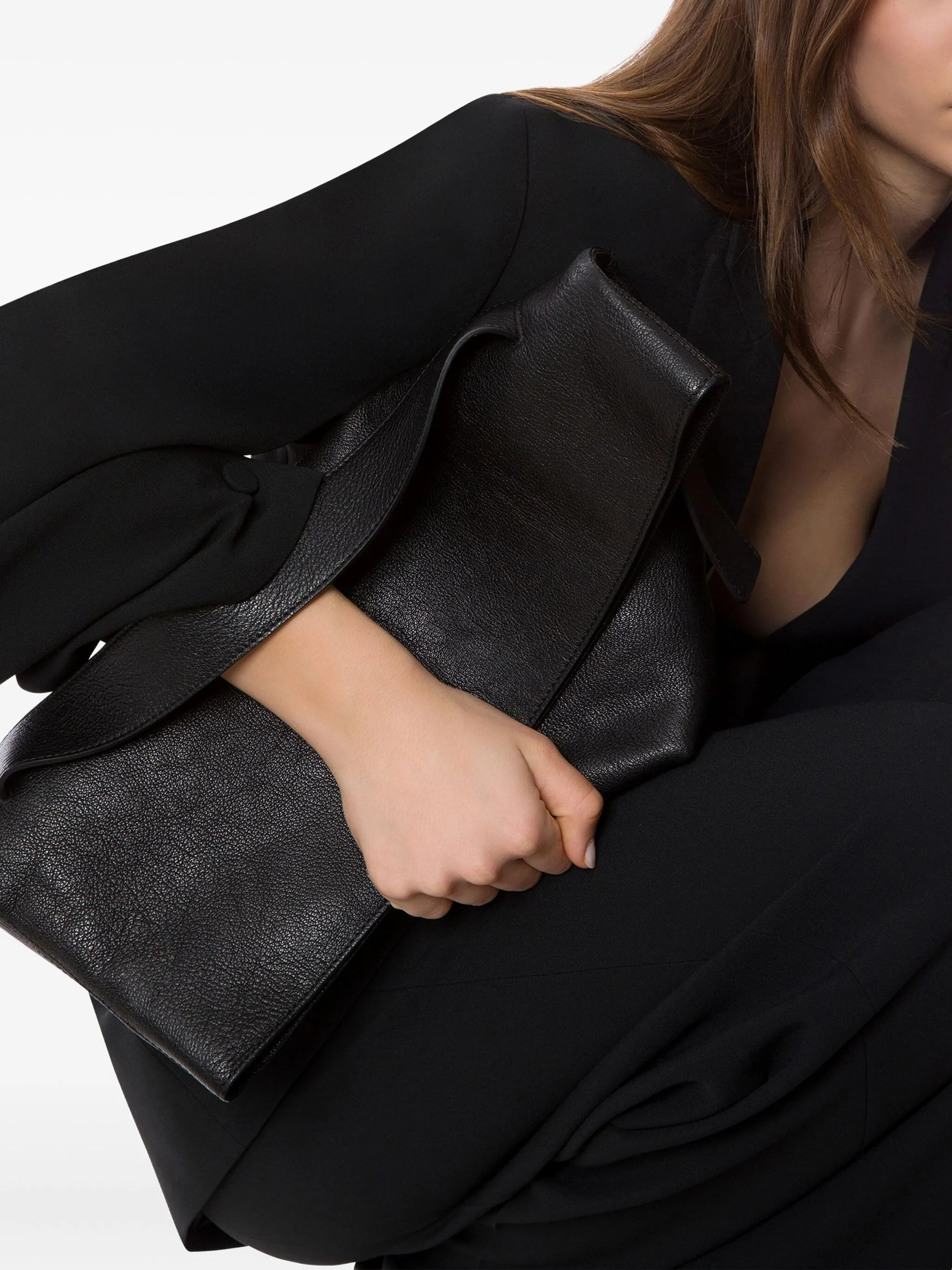 ALBERTA FERRETI Viscose Mini Clutch for Women - FW25 Collection