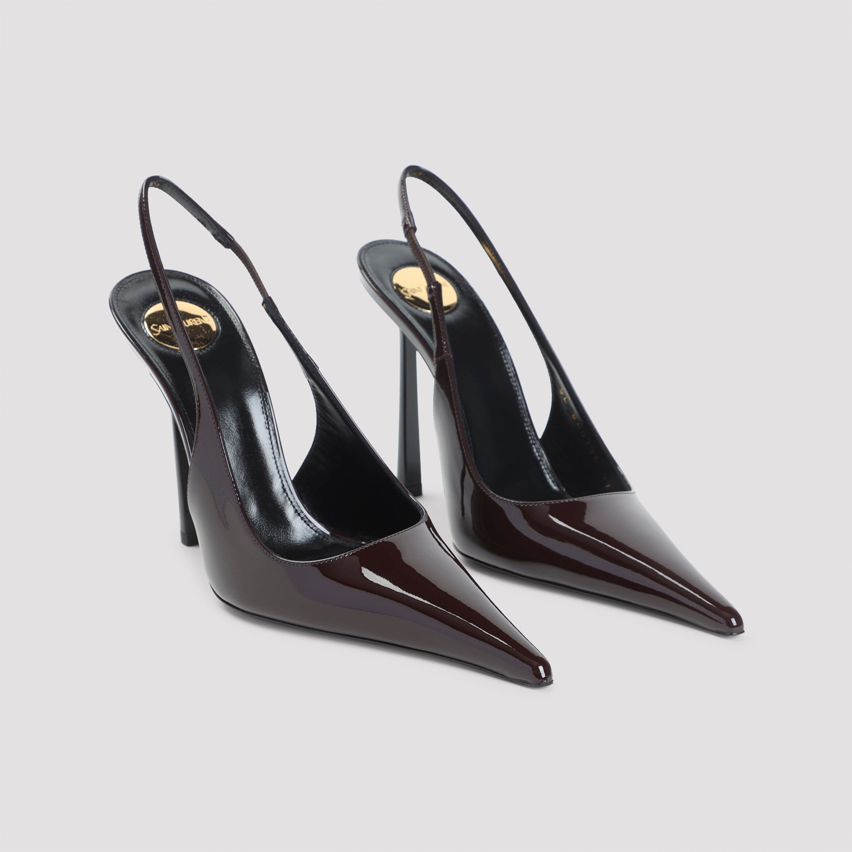SAINT LAURENT Vendome 110 Leather Pumps