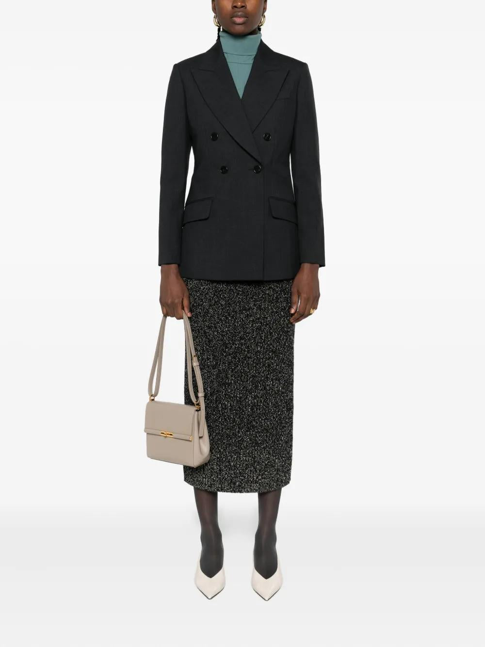 GUCCI Notched Lapel Blazer for Women