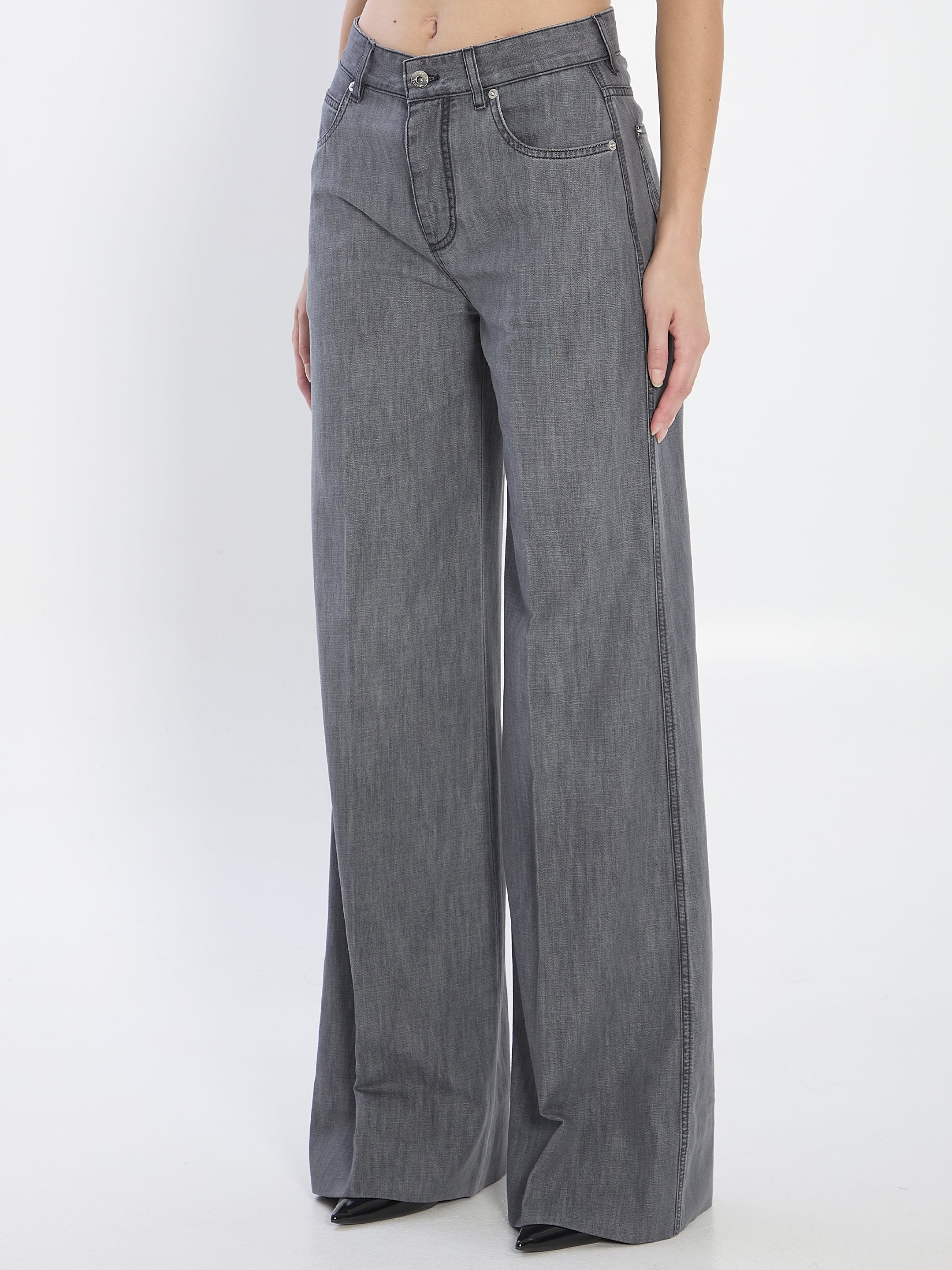 BOTTEGA VENETA Wide-Leg Jeans for Women