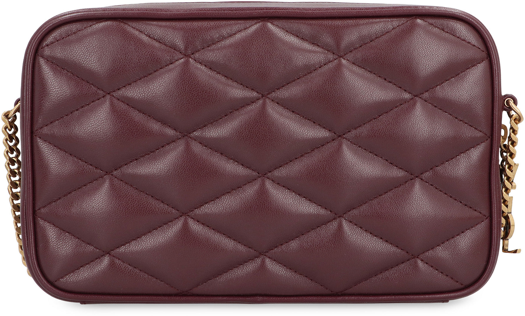 SAINT LAURENT Mini Leather Camera Handbag