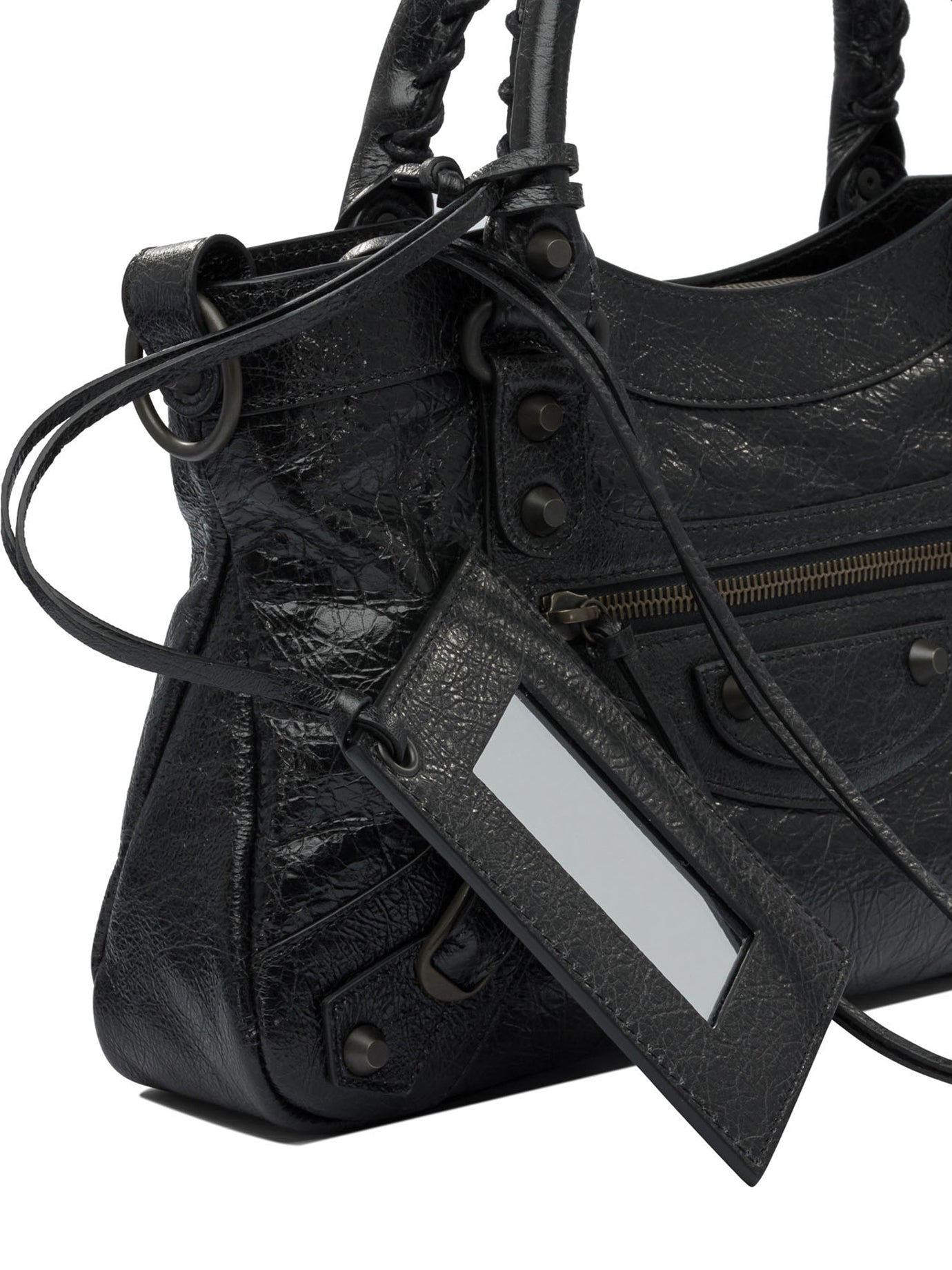 BALENCIAGA Mini Lamb Leather Handbag