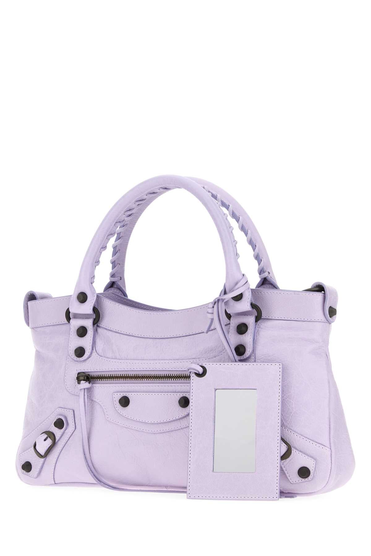 BALENCIAGA Leather Mini City First Handbag
