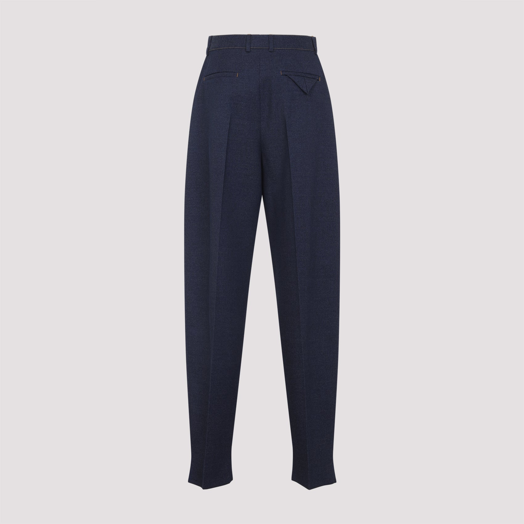 BOTTEGA VENETA Classic Wool Drill Pants for Women