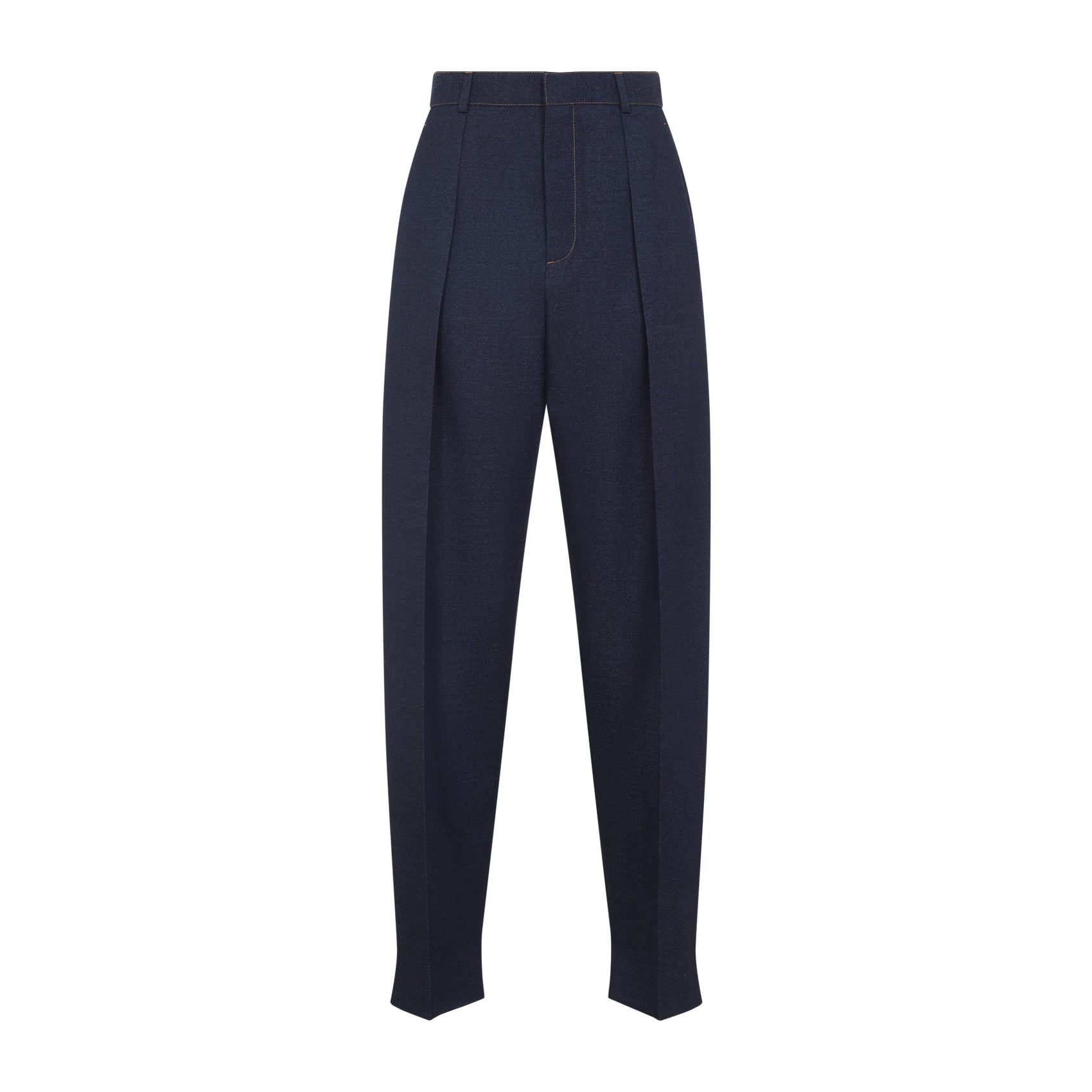 BOTTEGA VENETA Classic Wool Drill Pants for Women