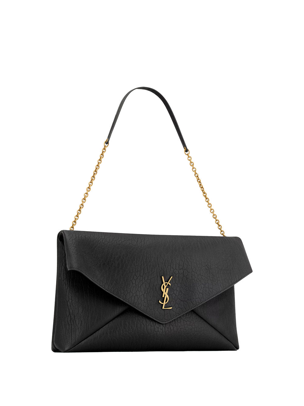 SAINT LAURENT Envelope Clutch Handbag XXL